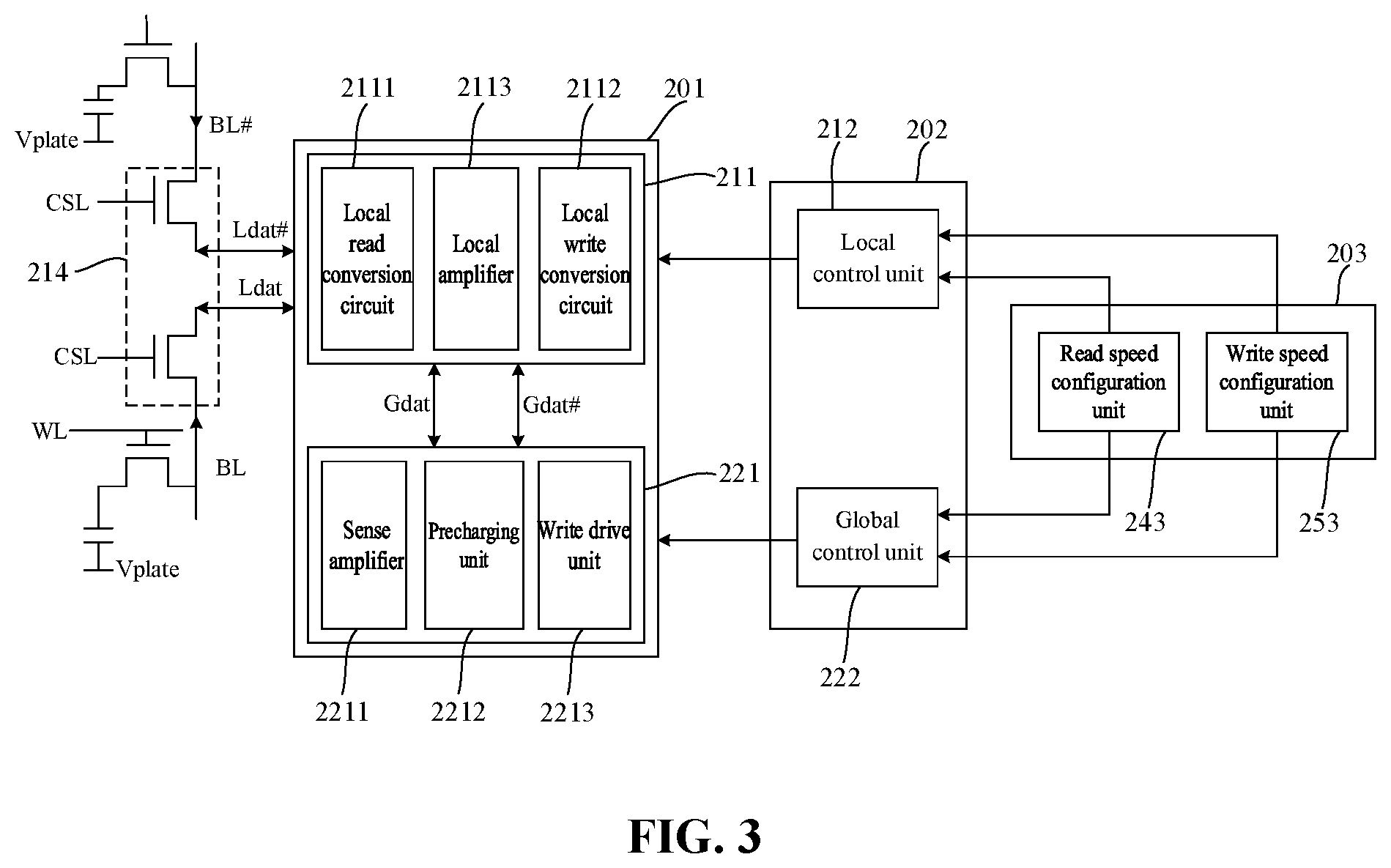 Patent US11783877 Figure 3 – Read-write conversion circuit and memory