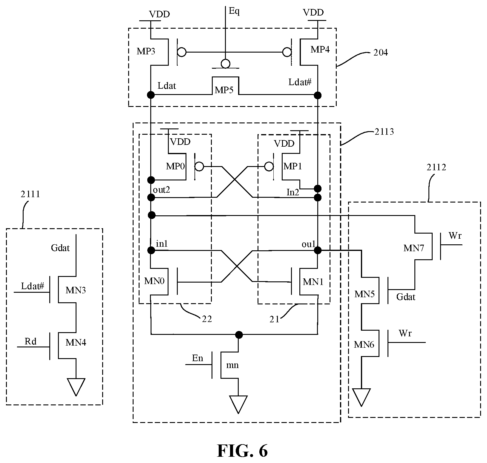 Patent US11783877 Figure 6 – Read-write conversion circuit and memory