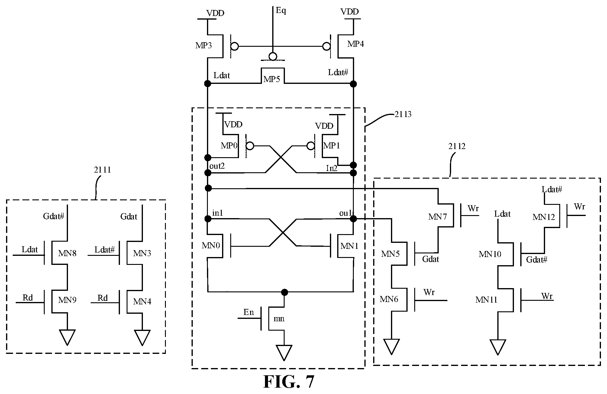 Patent US11783877 Figure 7 – Read-write conversion circuit and memory