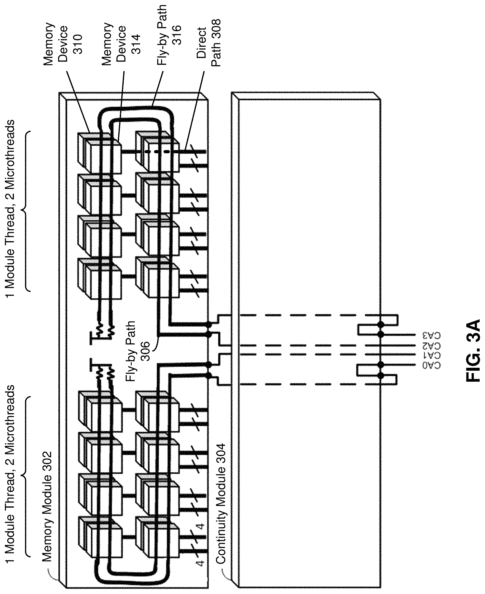 Patent US11783879 Figure 4 – Memory device comprising programmable command-and-address and/or data interfaces