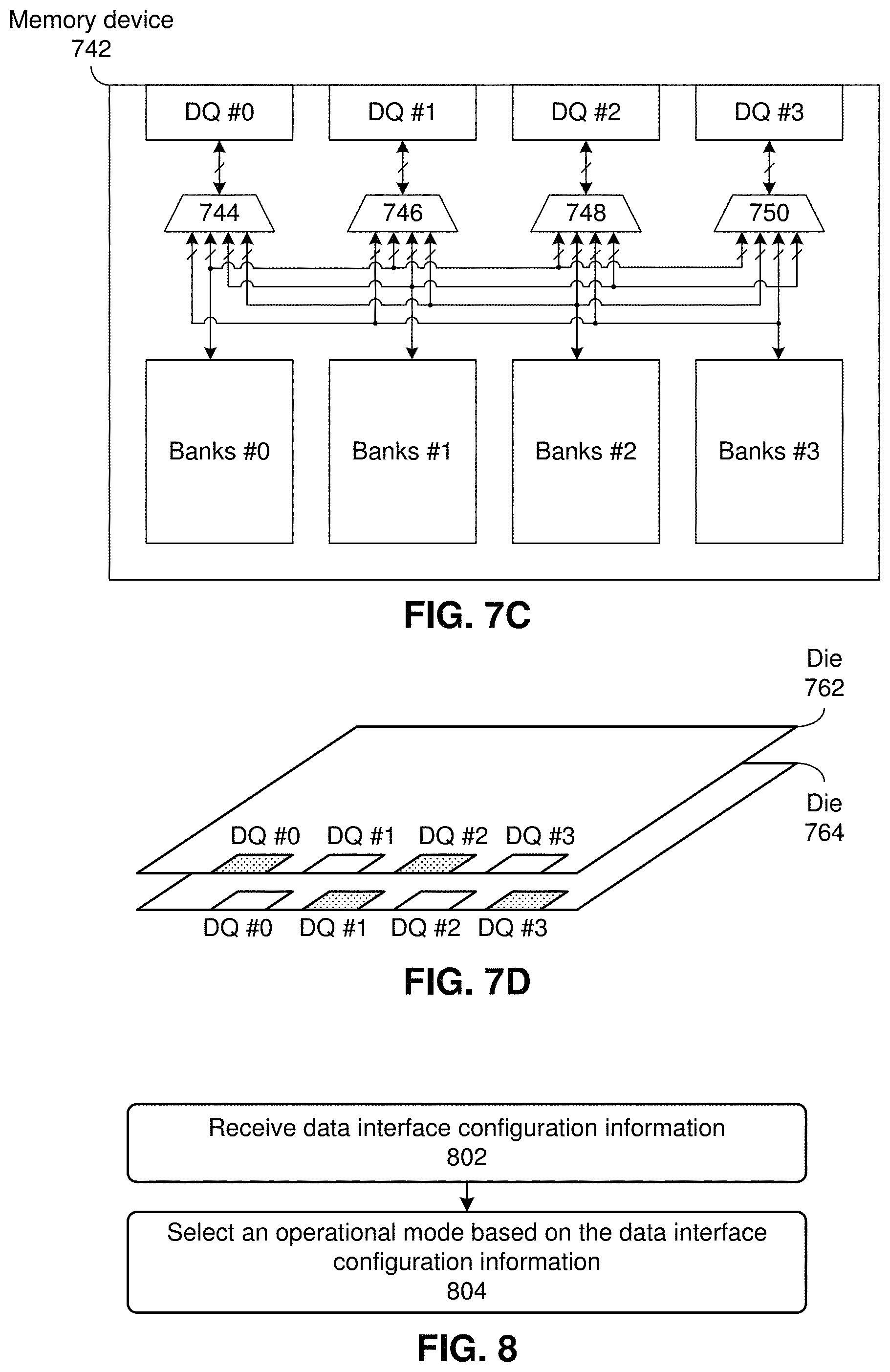 Patent US11783879 Figure 12 – Memory device comprising programmable command-and-address and/or data interfaces