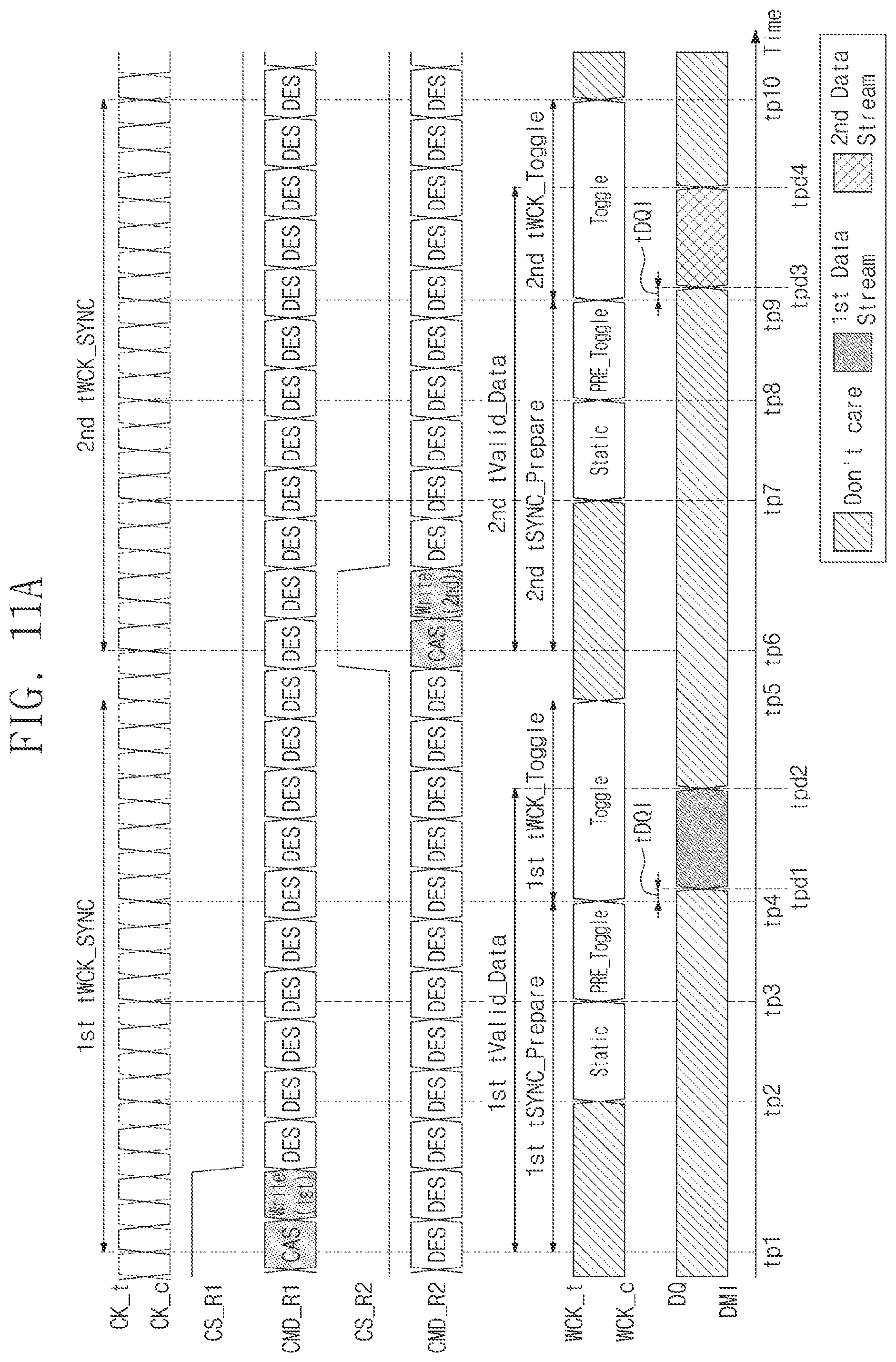 Patent US11783880 Figure 13 – Operating method of memory device for extending synchronization of data clock signal, and operating method of electronic device including the same