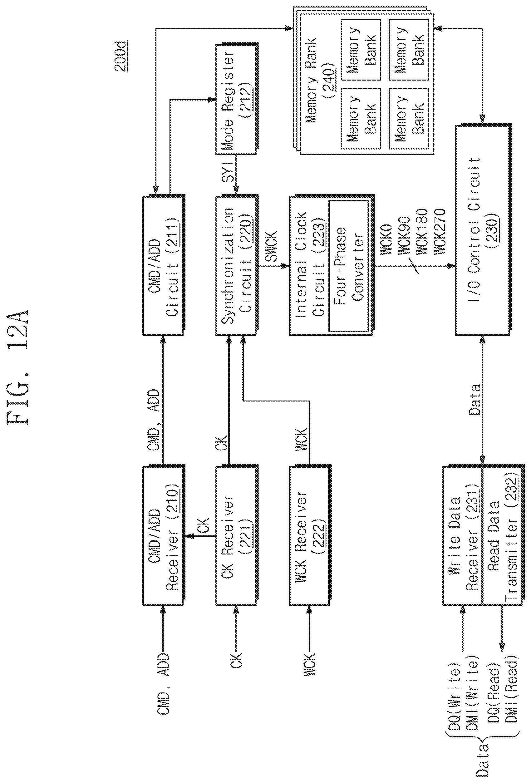 Patent US11783880 Figure 15 – Operating method of memory device for extending synchronization of data clock signal, and operating method of electronic device including the same
