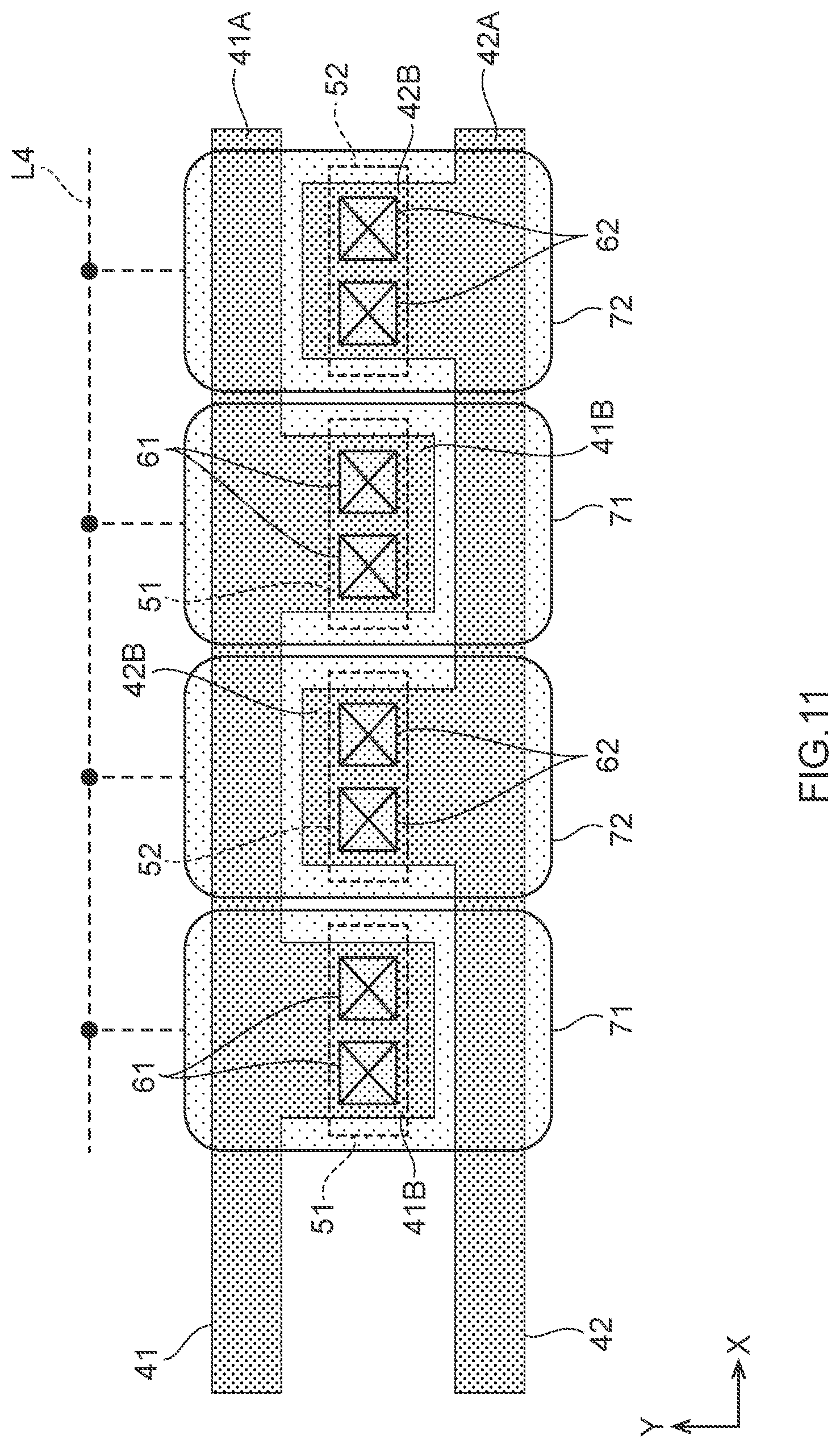 Patent US11783886 Figure 11 – Semiconductor device capable of switching operation voltage
