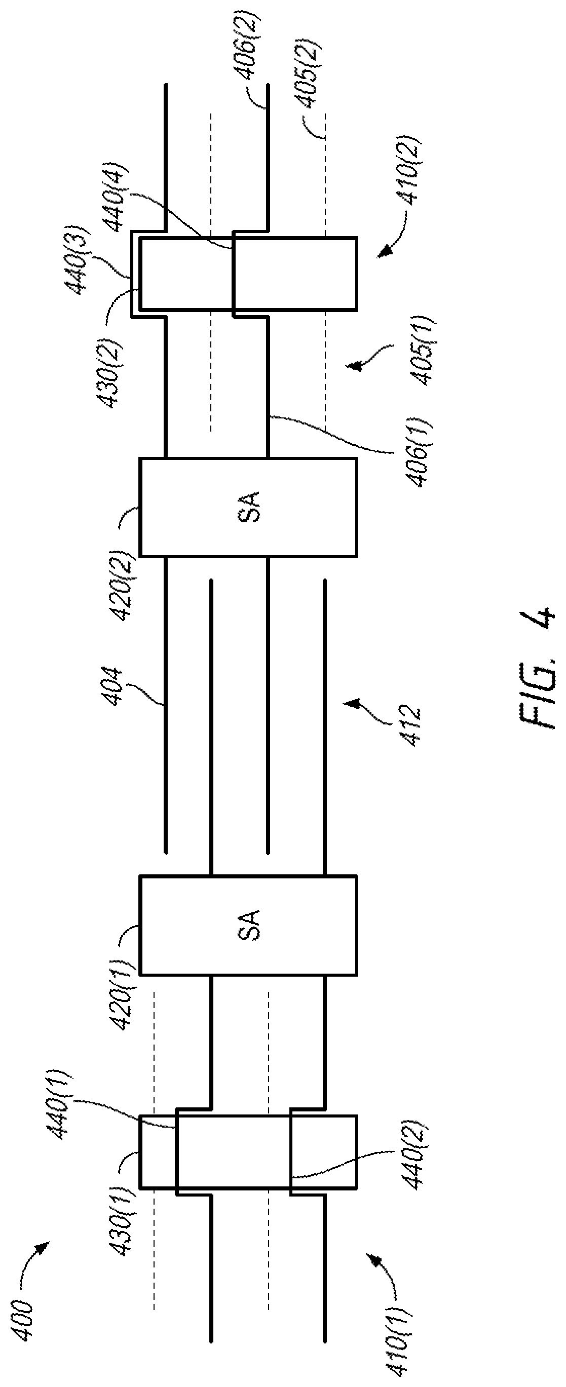 Patent US11783887 Figure 3 – Edge memory array mats with sense amplifiers