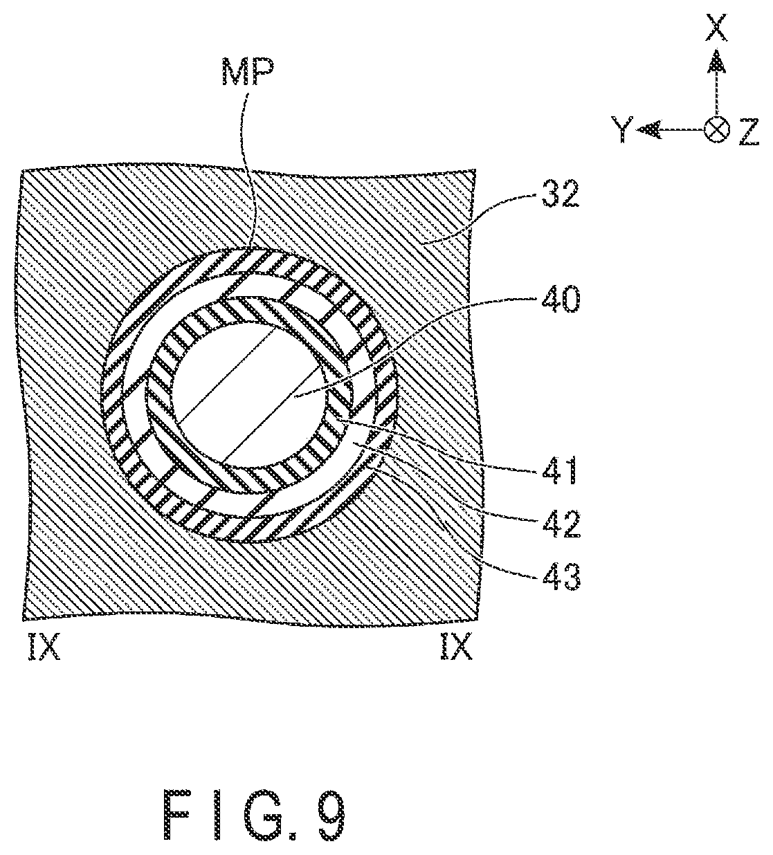 Patent US11783888 Figure 9 – Semiconductor memory device having memory chip bonded to a CMOS chip including a peripheral circuit