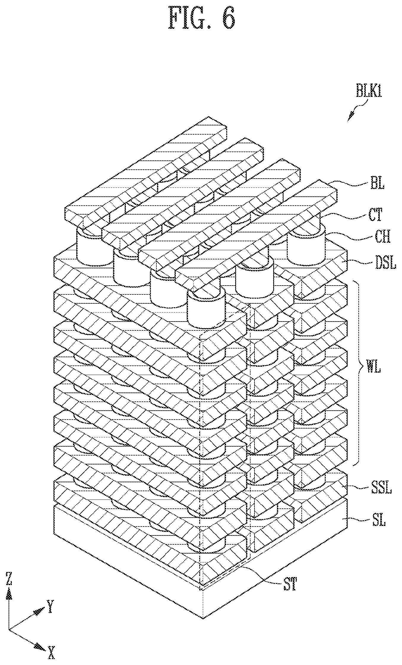 Patent US11783889 Figure 6 – Merged buffer and memory device including the merged buffer