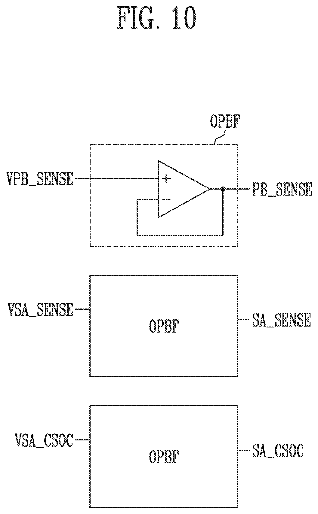 Patent US11783889 Figure 10 – Merged buffer and memory device including the merged buffer