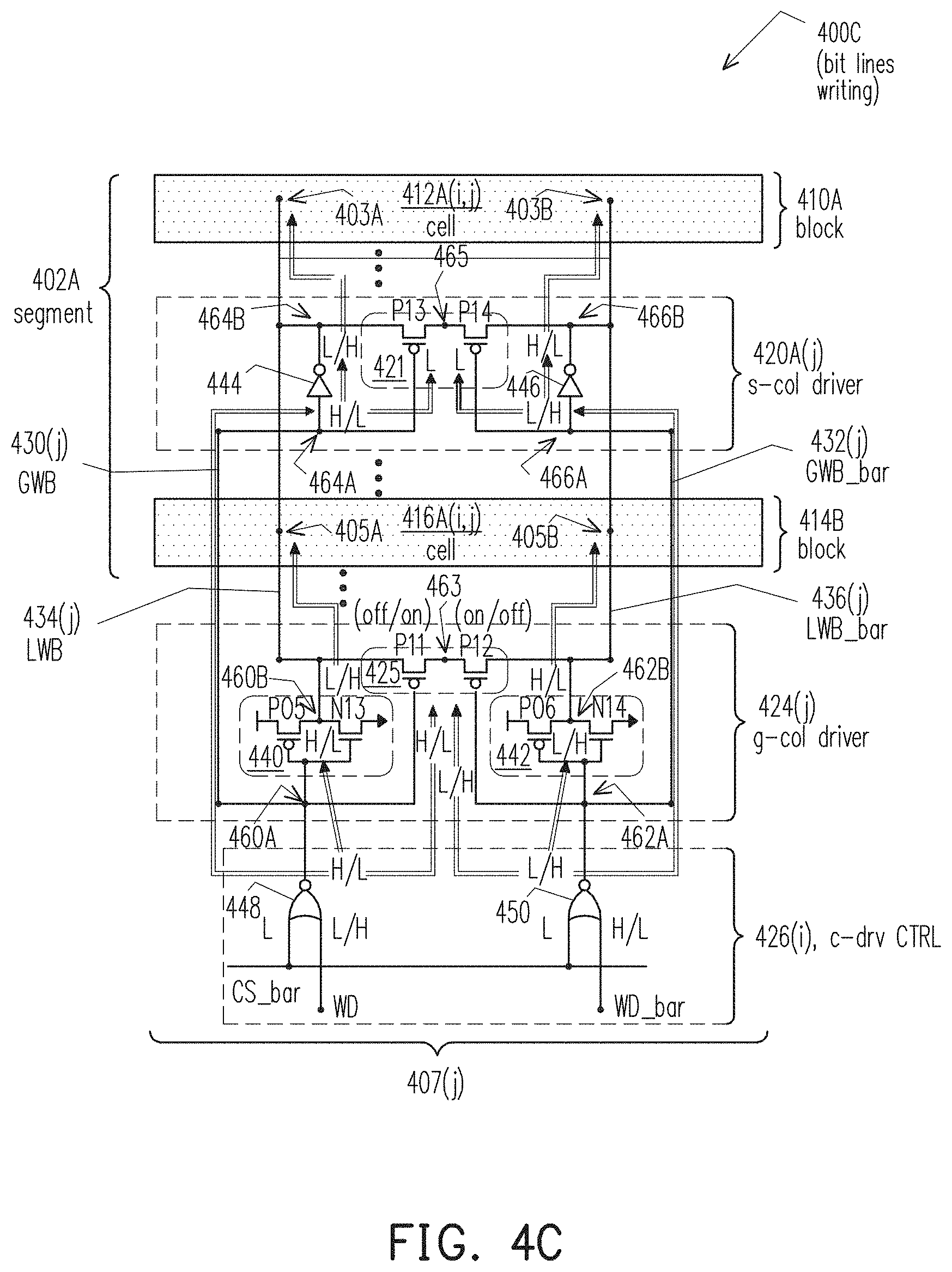 Patent US11783890 Figure 6 – Semiconductor device including distributed write driving arrangement