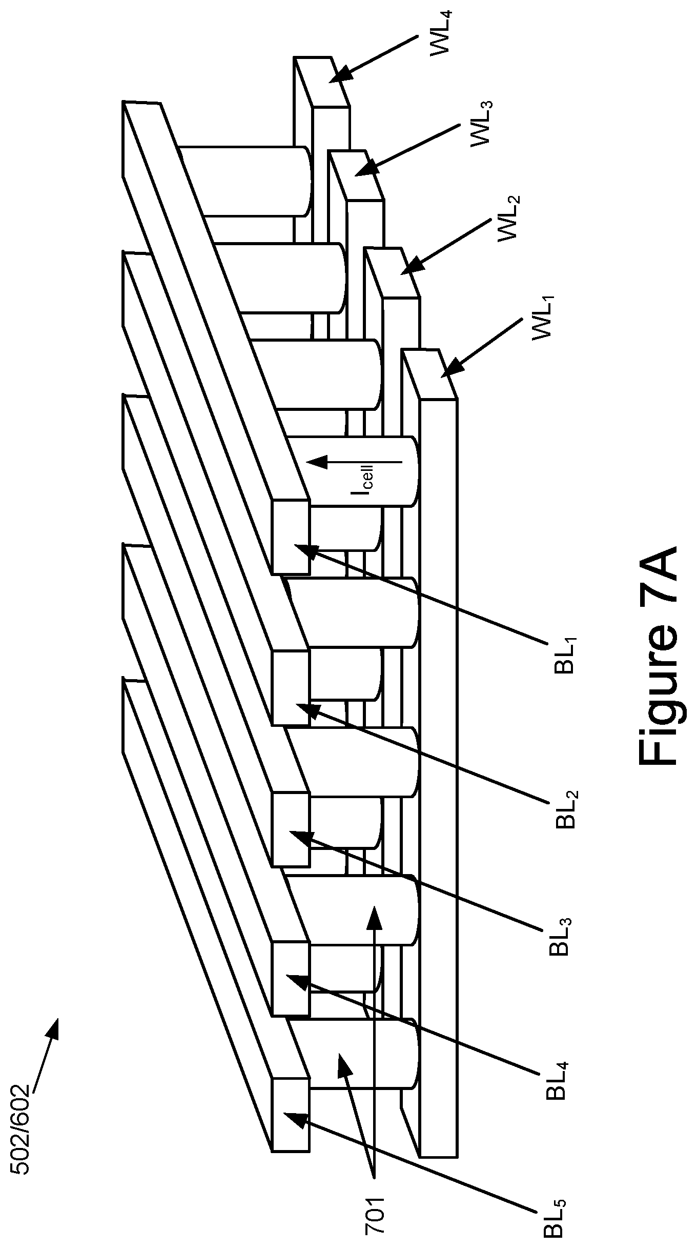 Patent US11783895 Figure 8 – Power off recovery in cross-point memory with threshold switching selectors