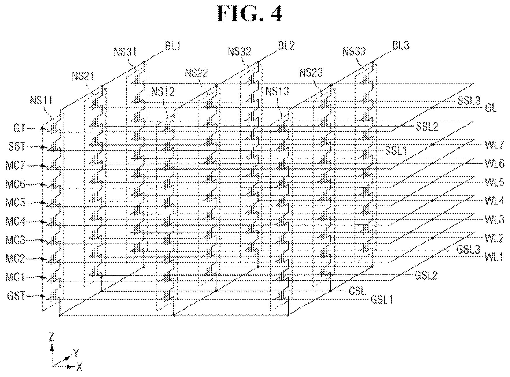 Patent US11783900 Figure 4 – Erase method of non-volatile memory device
