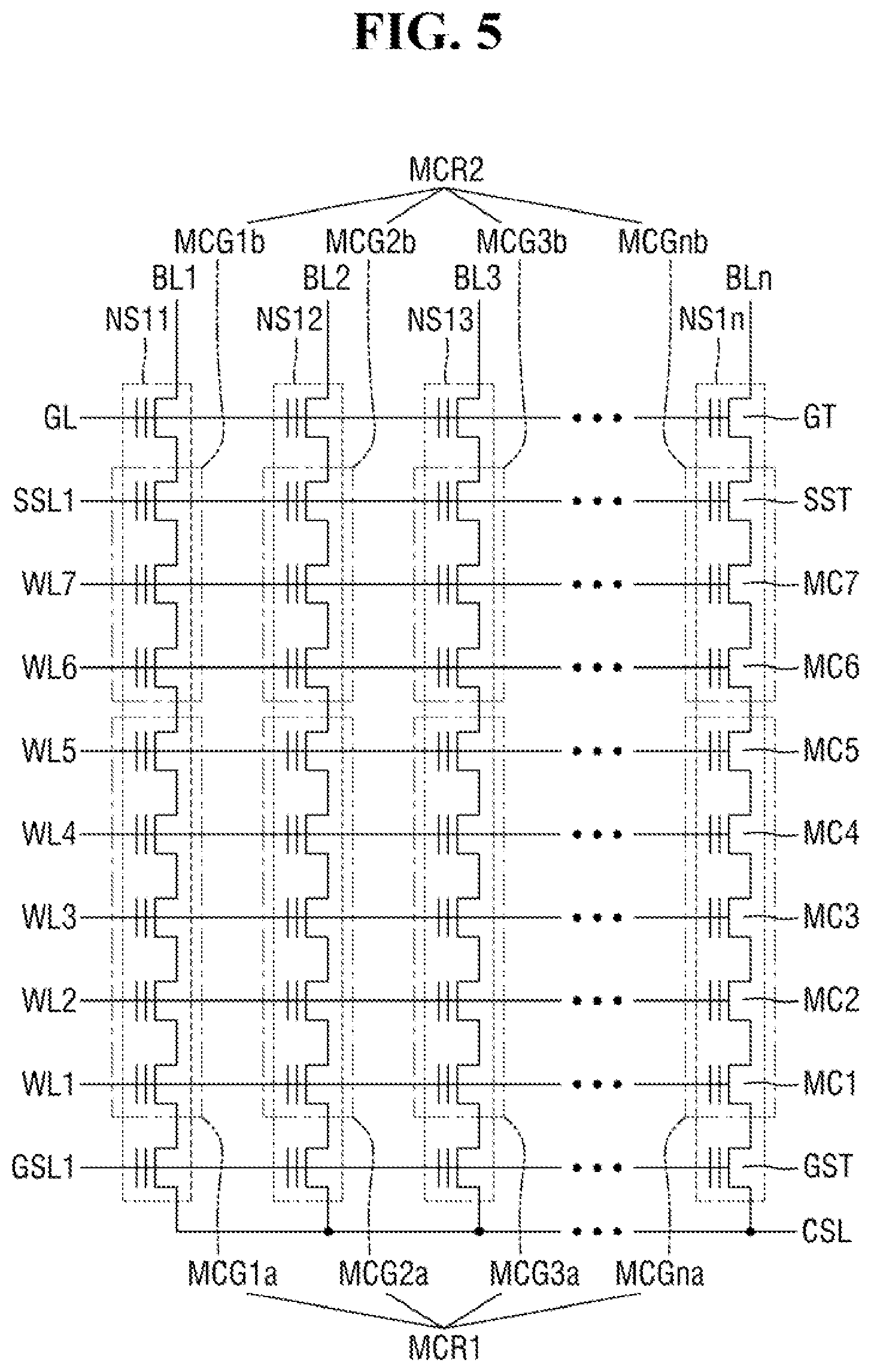 Patent US11783900 Figure 5 – Erase method of non-volatile memory device
