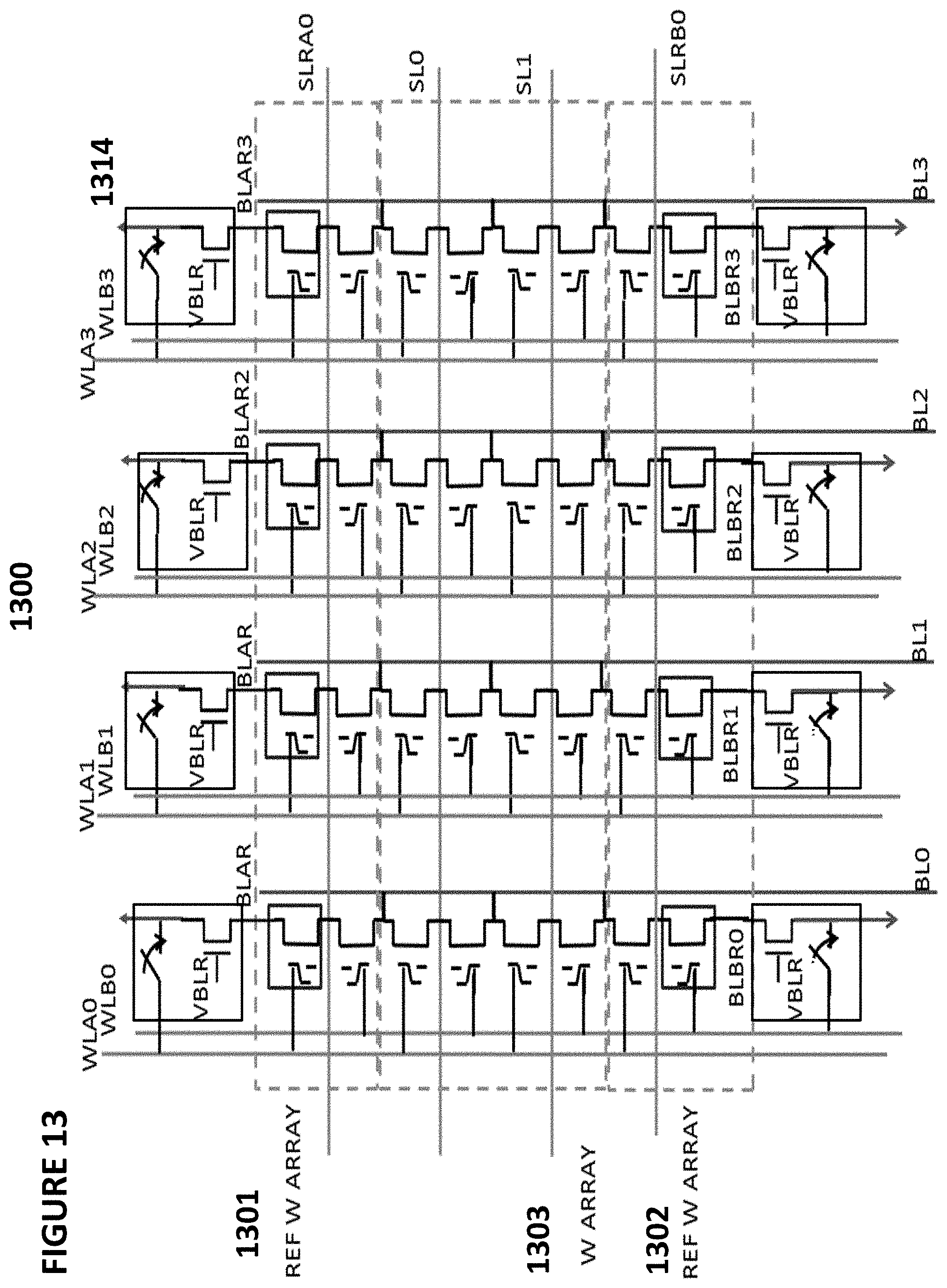Patent US11783904 Figure 10 – Compensation for leakage in an array of analog neural memory cells in an artificial neural network