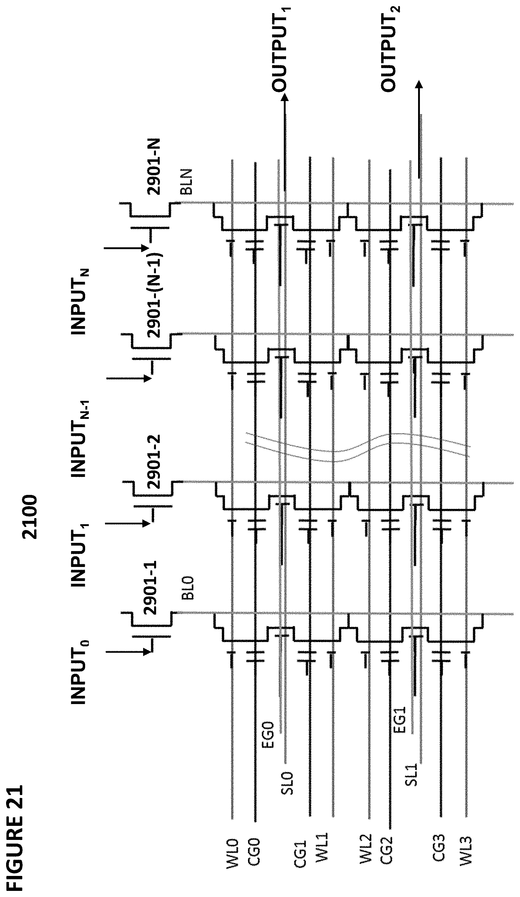 Patent US11783904 Figure 17 – Compensation for leakage in an array of analog neural memory cells in an artificial neural network
