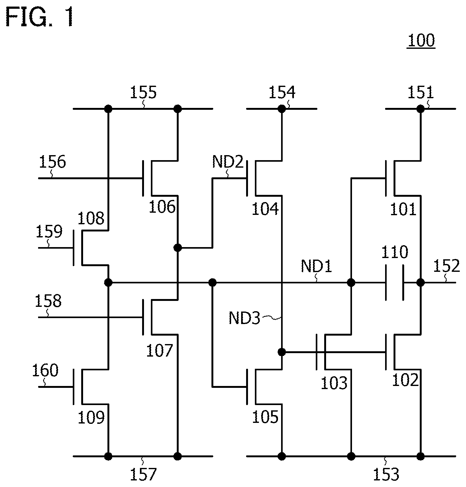 Patent US11783906 Figure 1 – Semiconductor device and electronic device