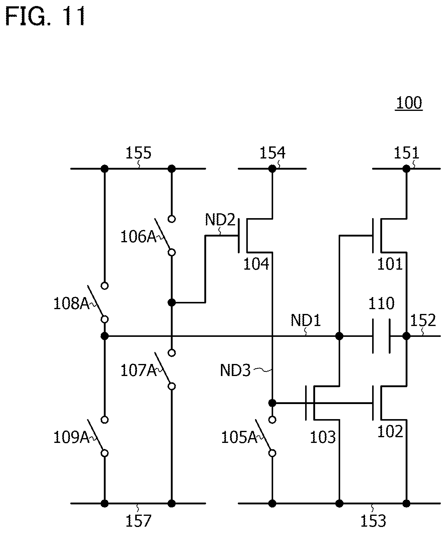 Patent US11783906 Figure 11 – Semiconductor device and electronic device