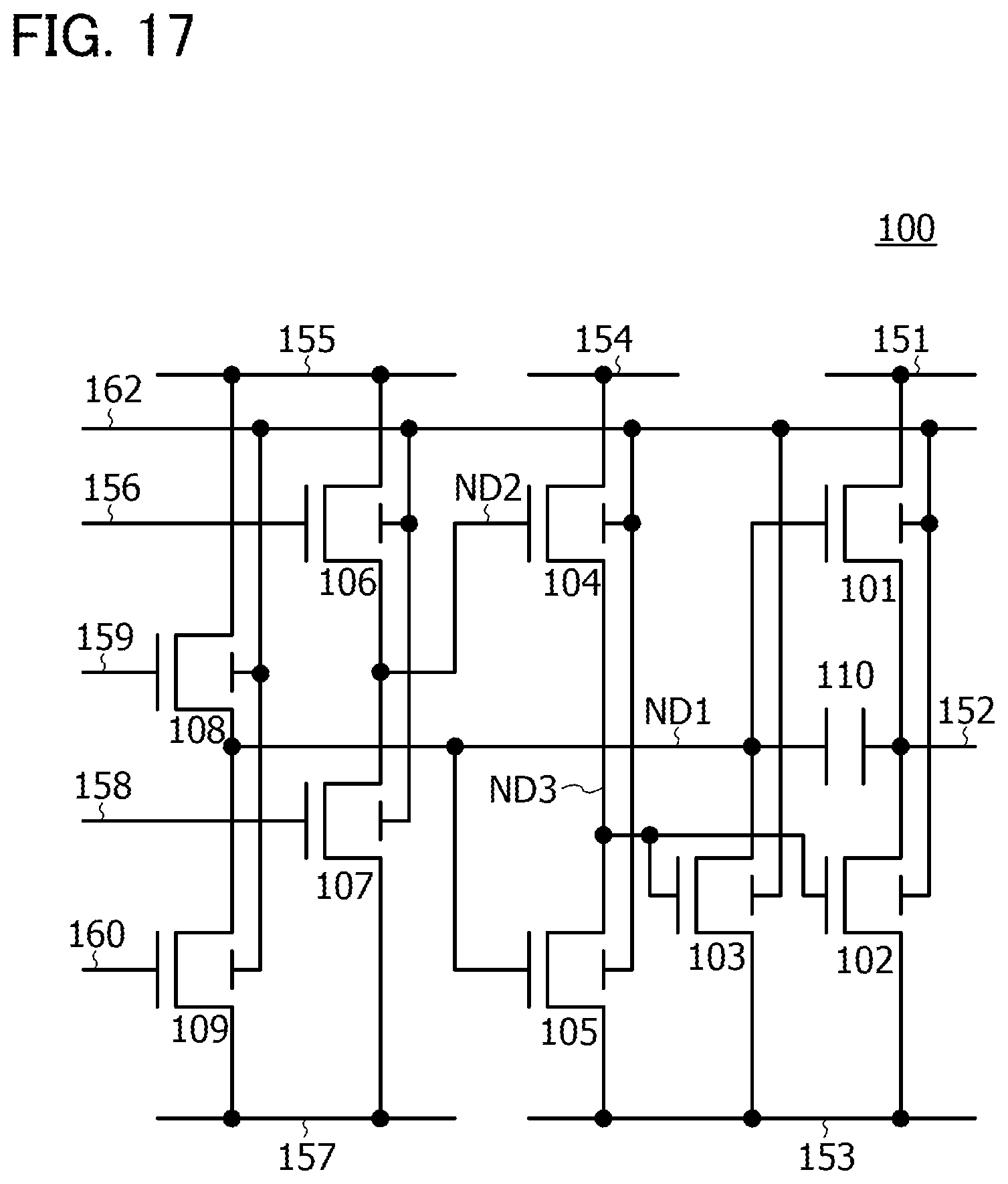 Patent US11783906 Figure 17 – Semiconductor device and electronic device