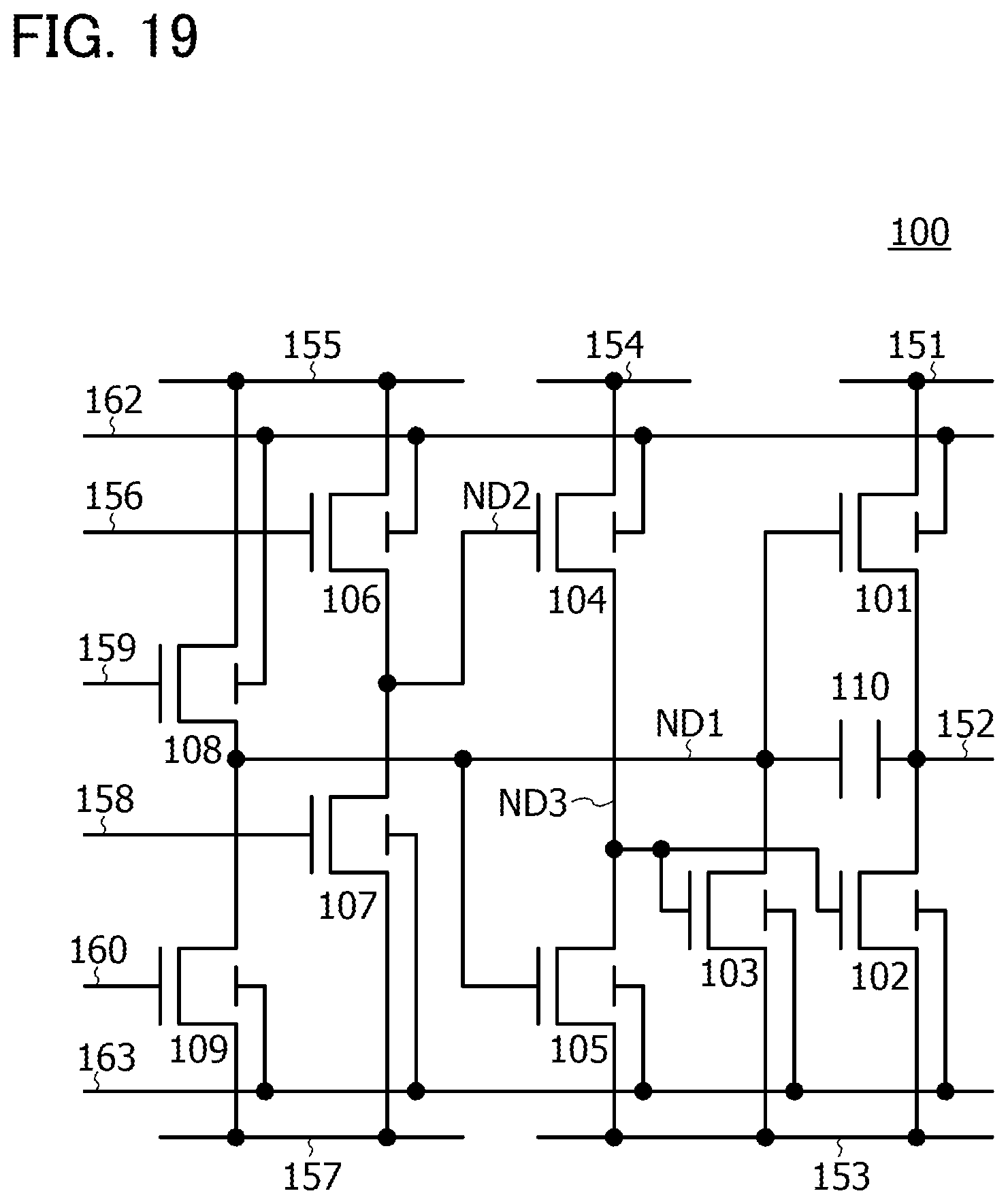 Patent US11783906 Figure 19 – Semiconductor device and electronic device