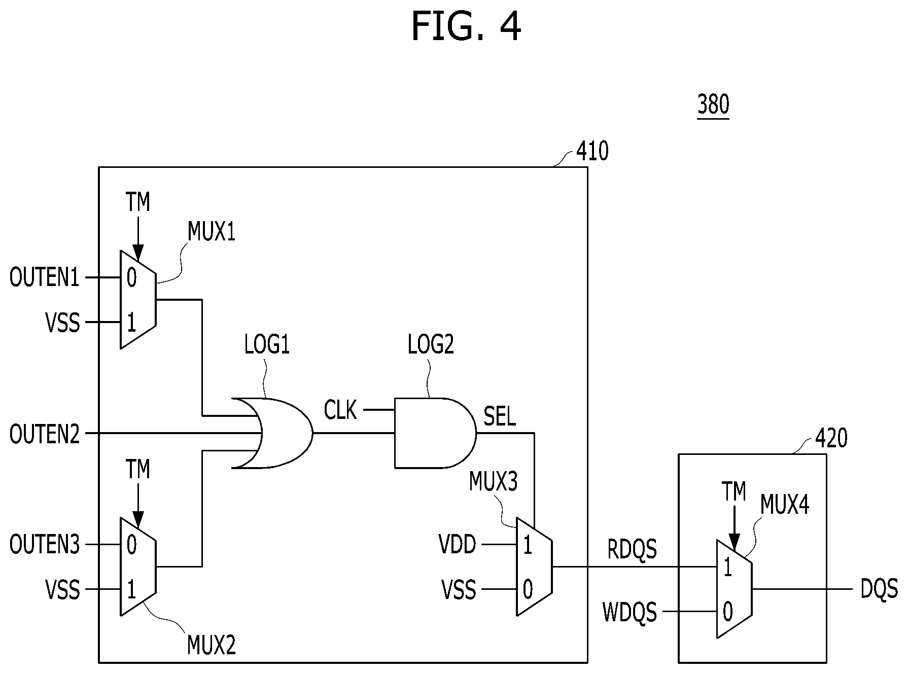 Patent US11783908 Figure 4 – Stacked semiconductor device and semiconductor system including the same