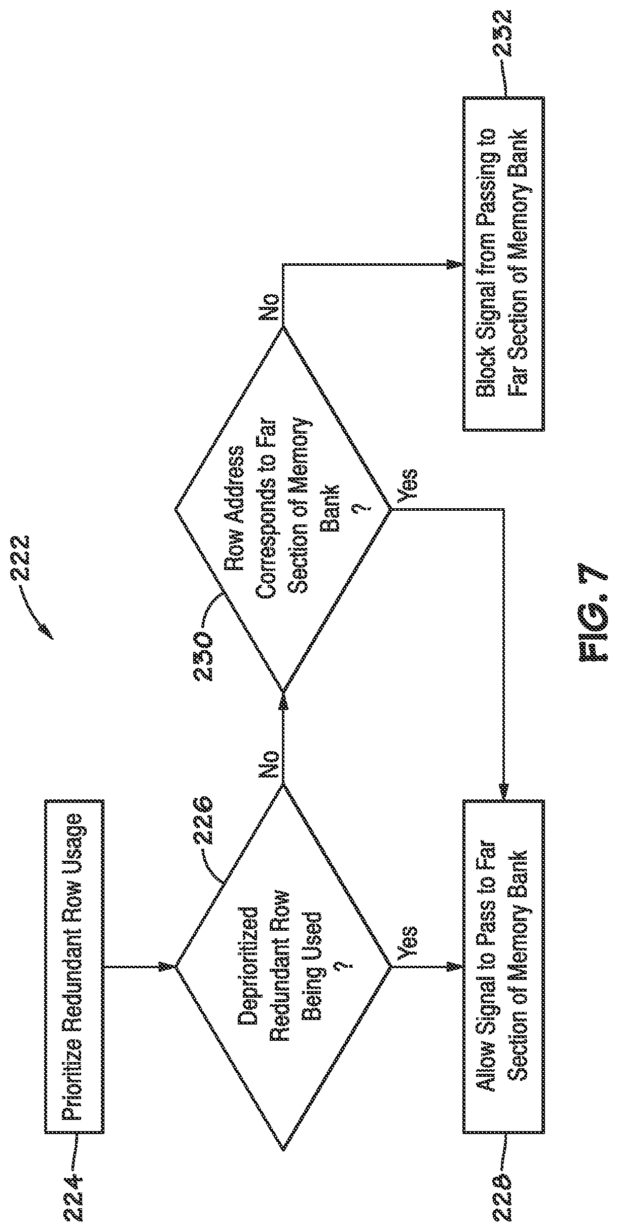Patent US11783909 Figure 5 – Systems and methods for power savings in row repaired memory