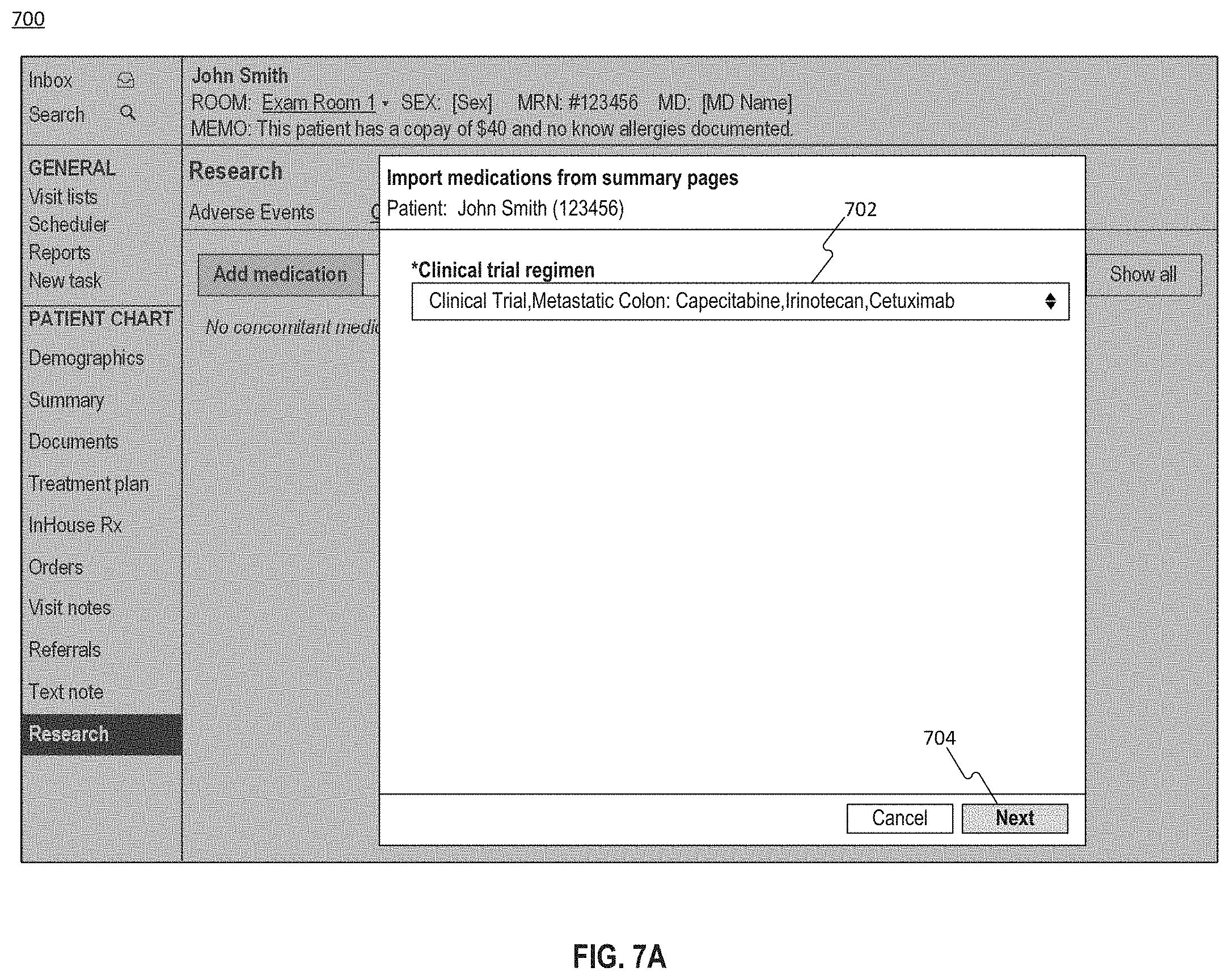 Patent US11783923 Figure 12 – Systems and methods for tracking patient events