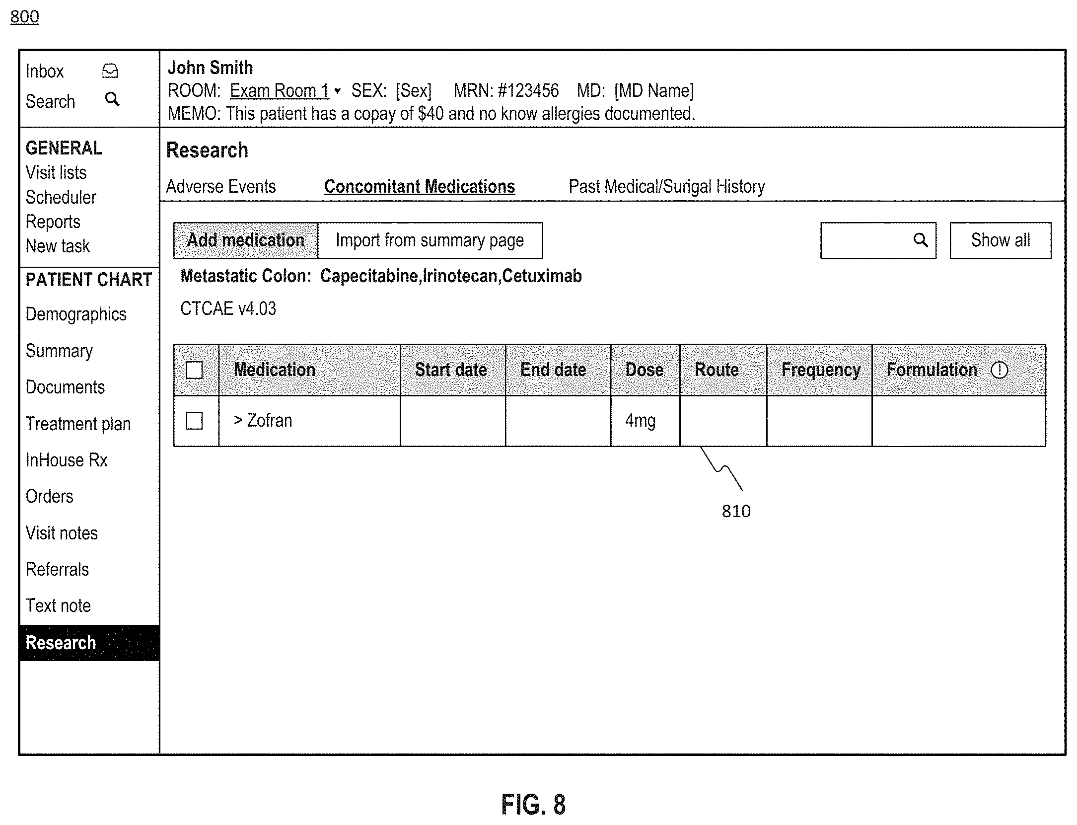 Patent US11783923 Figure 14 – Systems and methods for tracking patient events