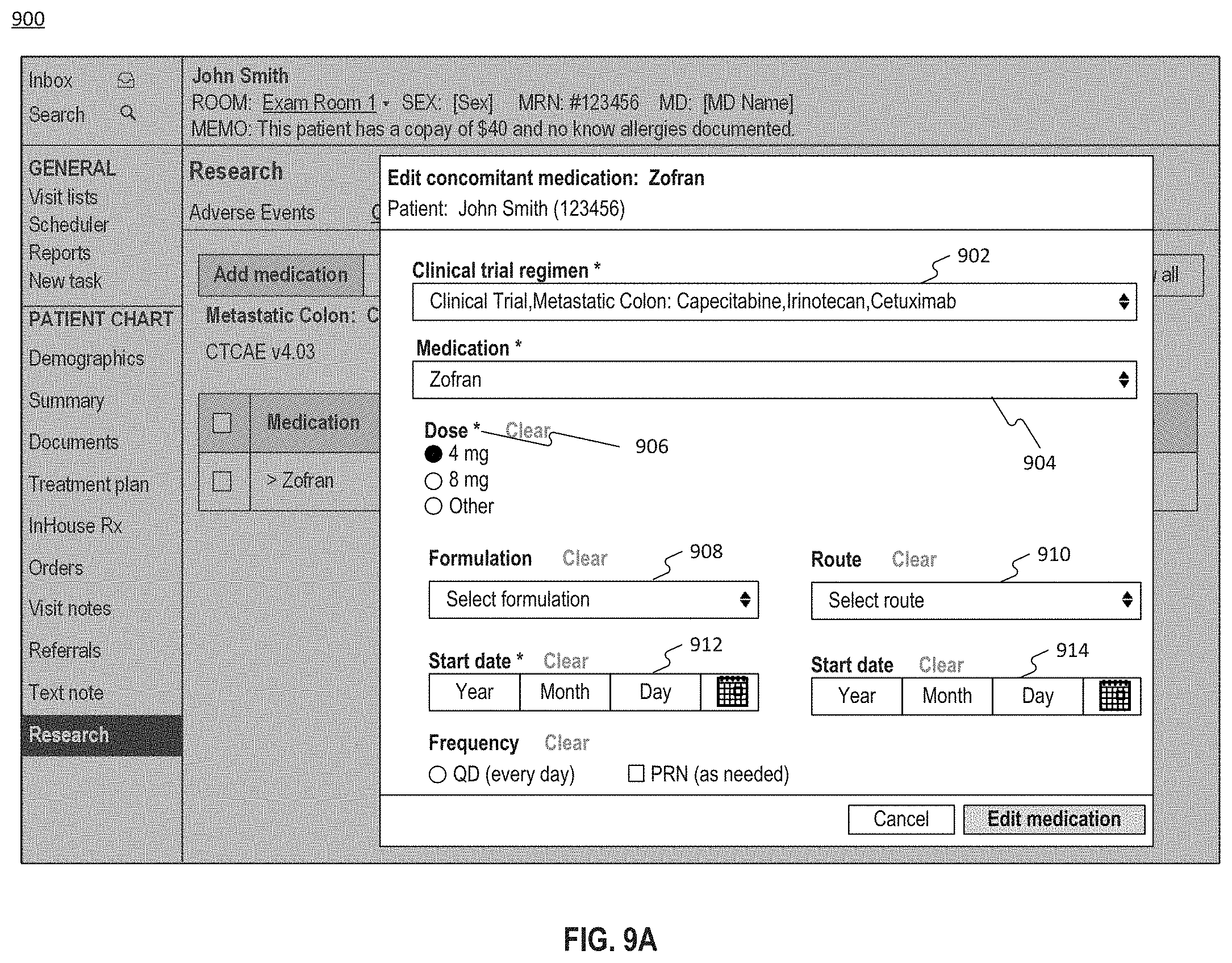 Patent US11783923 Figure 15 – Systems and methods for tracking patient events