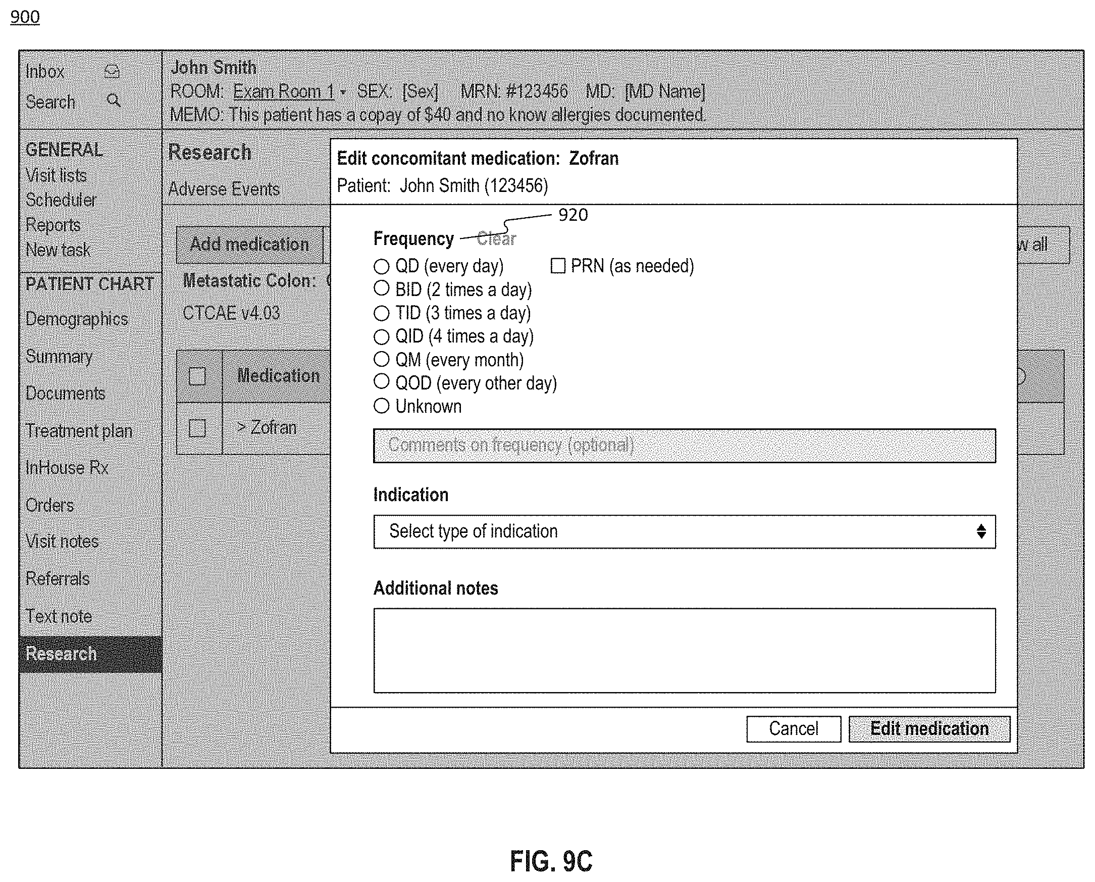 Patent US11783923 Figure 17 – Systems and methods for tracking patient events