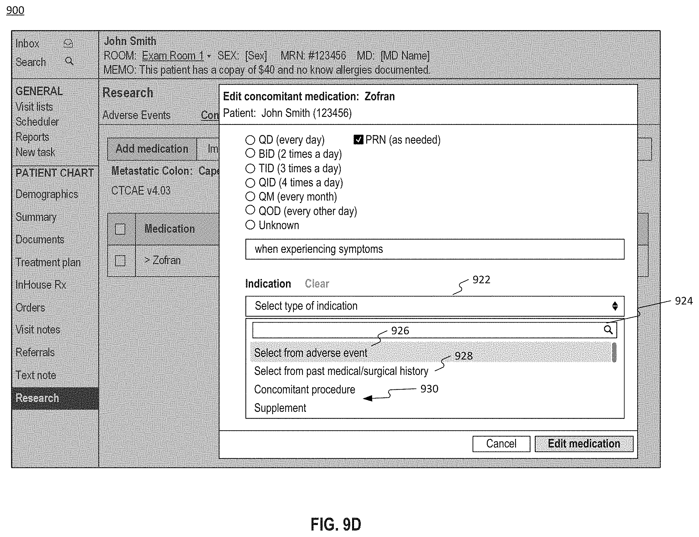 Patent US11783923 Figure 18 – Systems and methods for tracking patient events