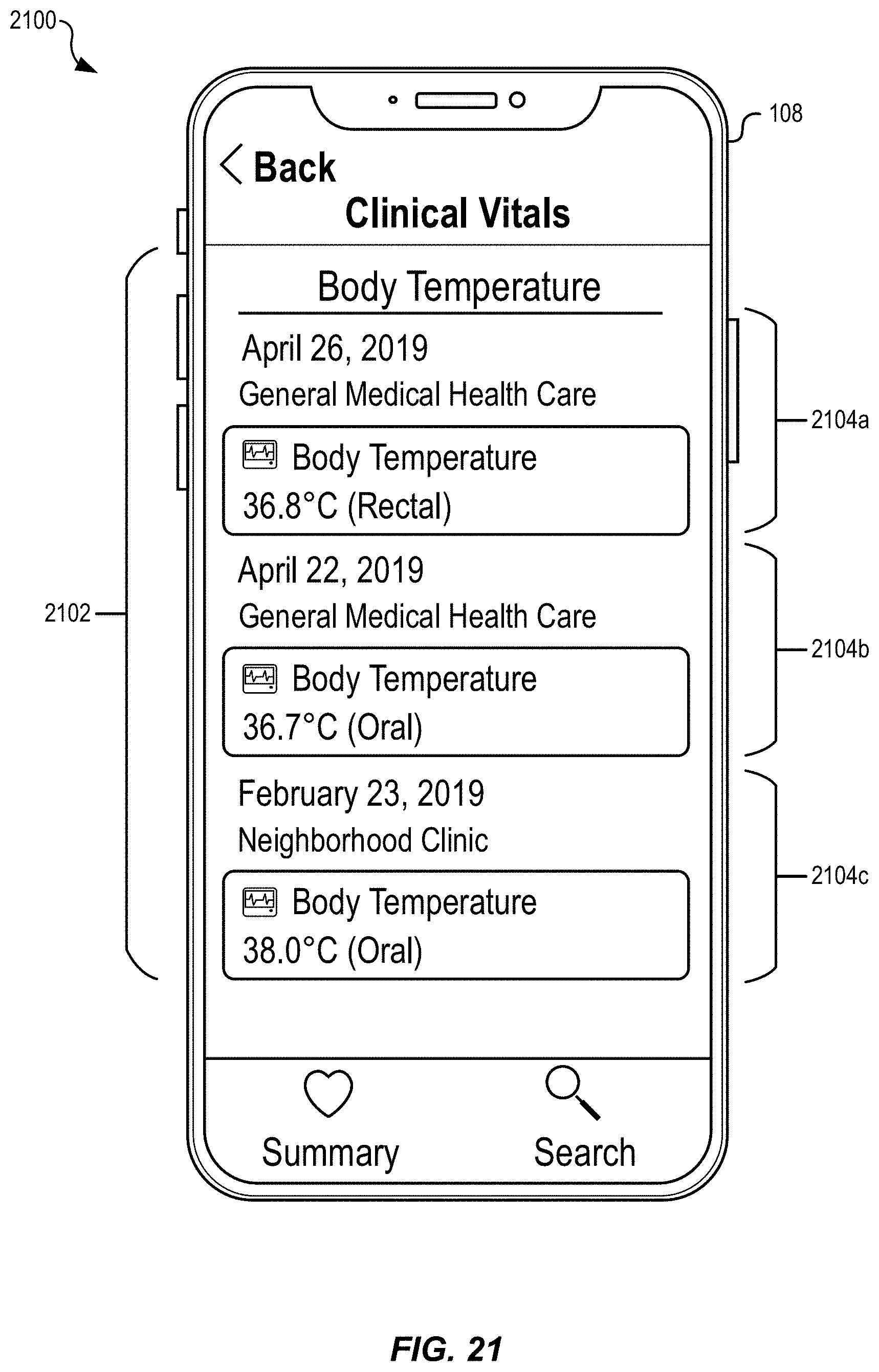 Patent US11783926 Figure 19 – Generation of customized personal health ontologies