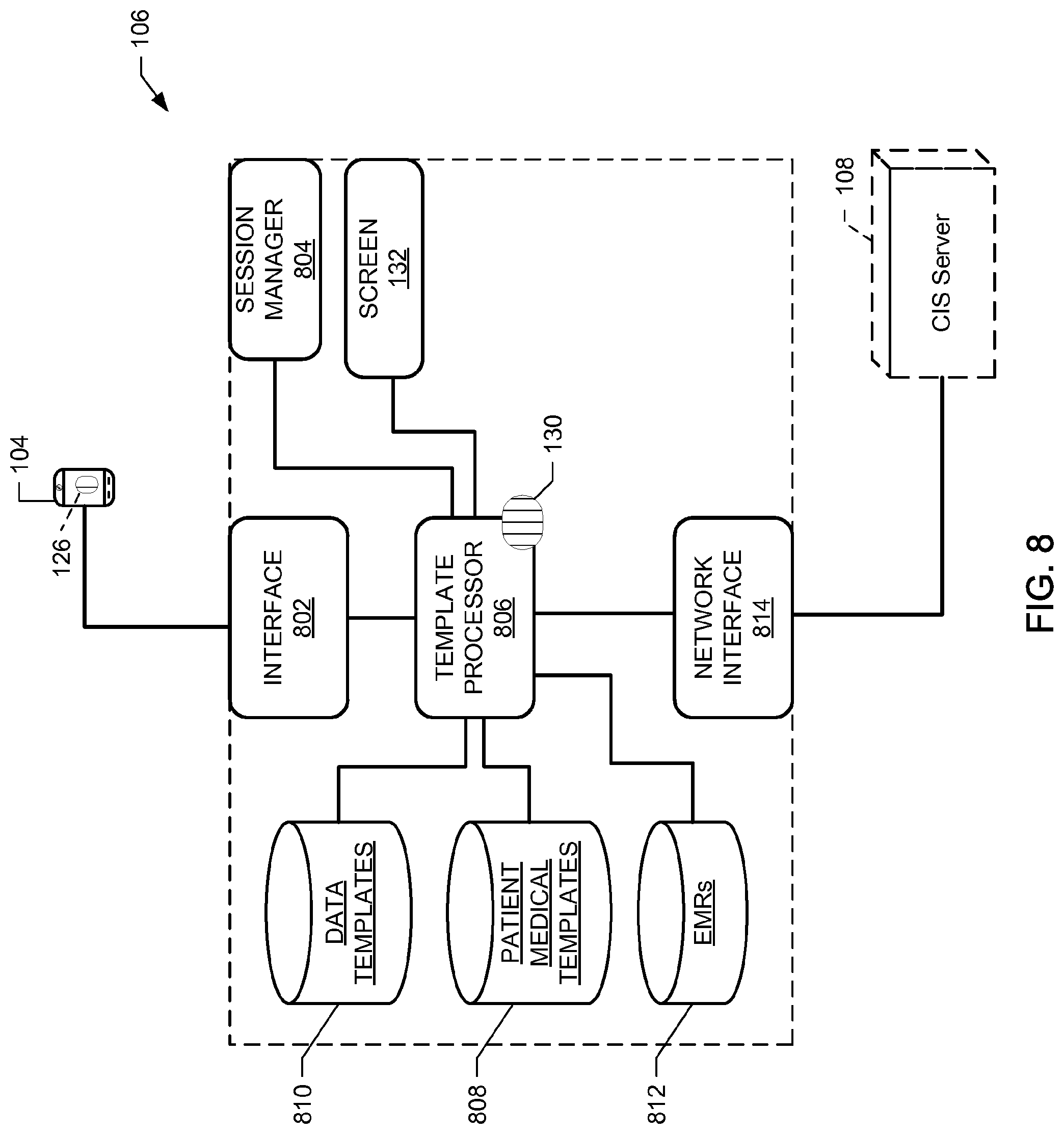 Patent US11783928 Figure 7 – Medical data collection devices, systems, and methods