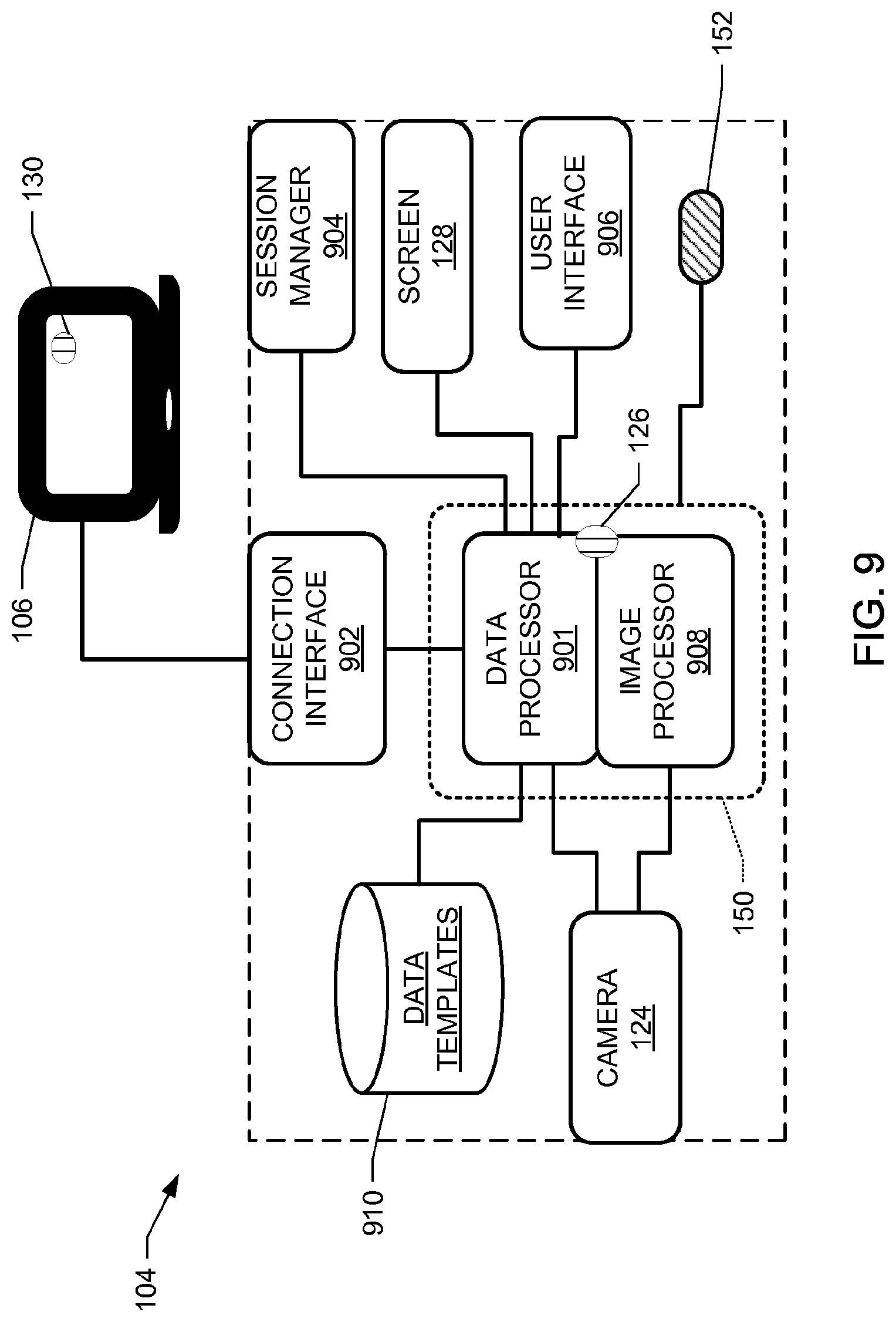 Patent US11783928 Figure 8 – Medical data collection devices, systems, and methods