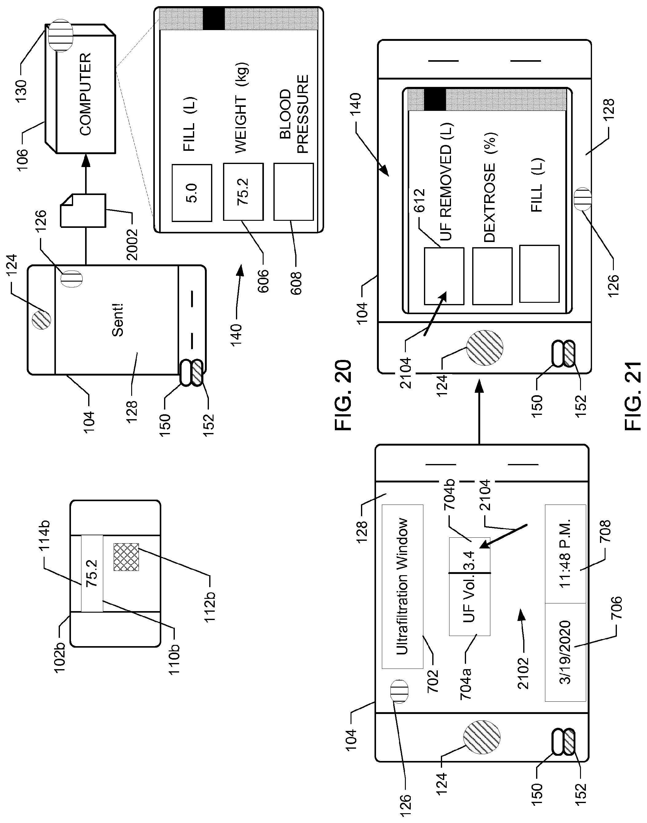 Patent US11783928 Figure 14 – Medical data collection devices, systems, and methods