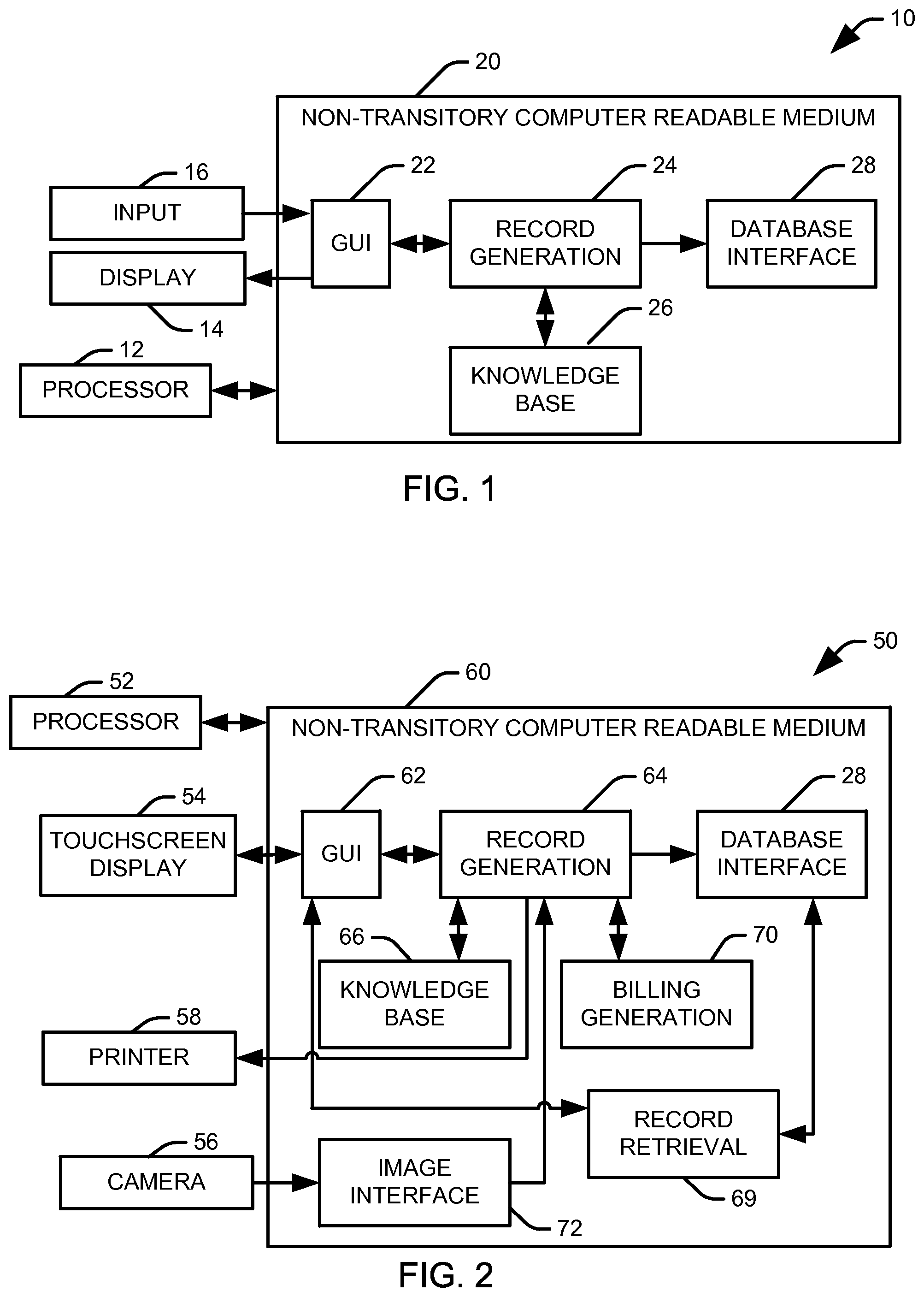 Patent US11783929 Figure 1 – Graphical generation and retrieval of medical records