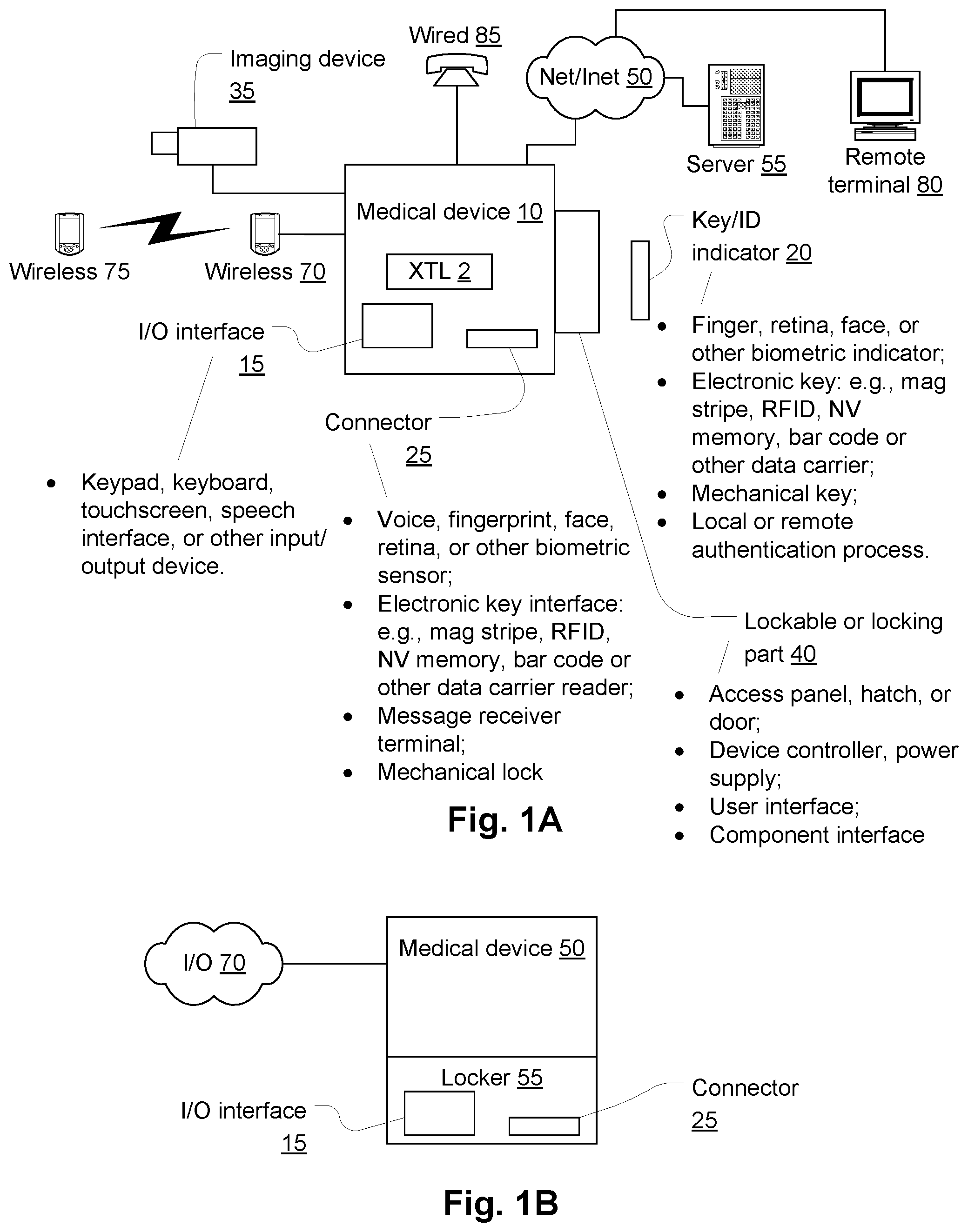 Patent US11783939 Figure 1 – Safety features for medical devices requiring assistance and supervision