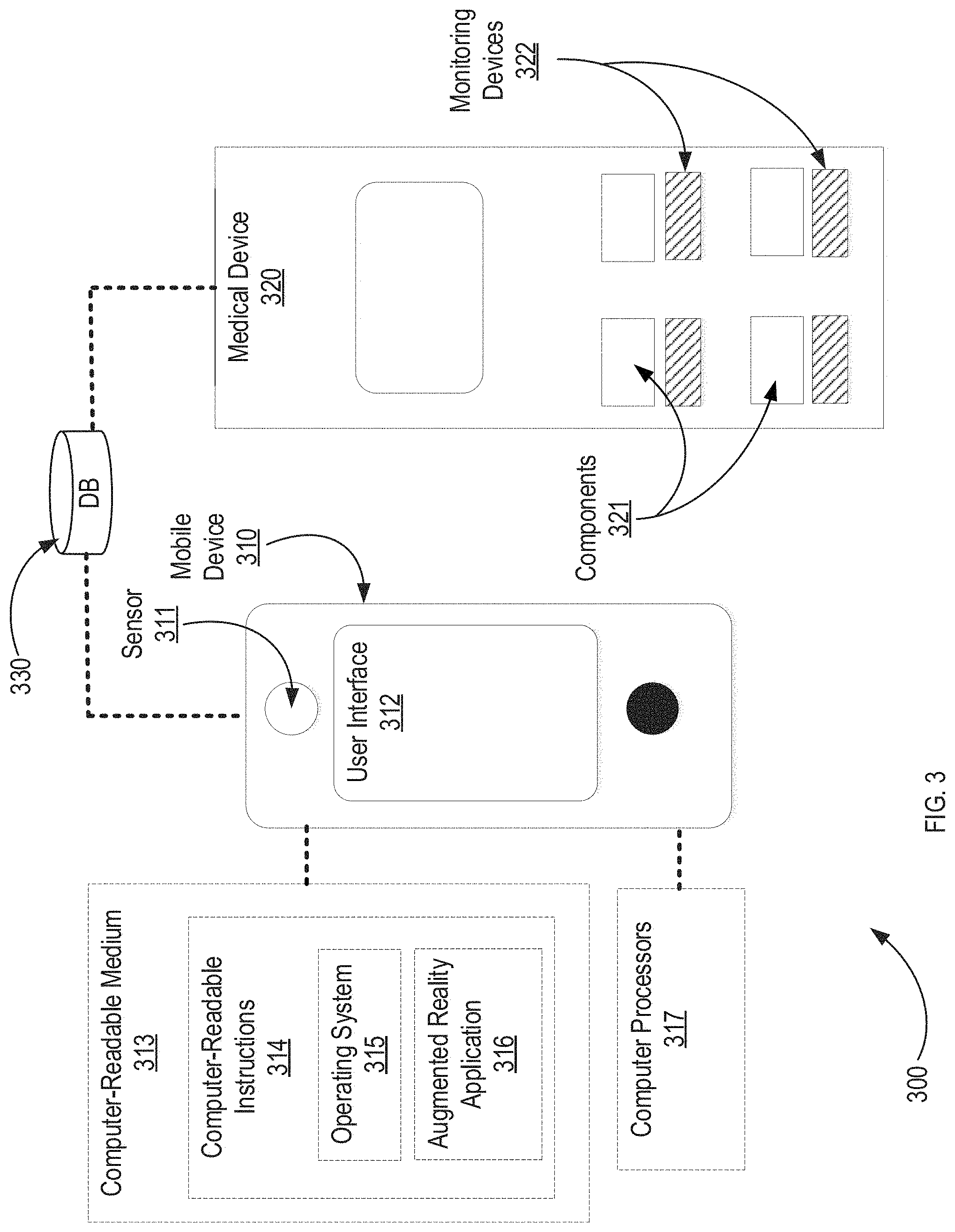 Patent US11783940 Figure 5 – Augmented reality-based training and troubleshooting for medical devices