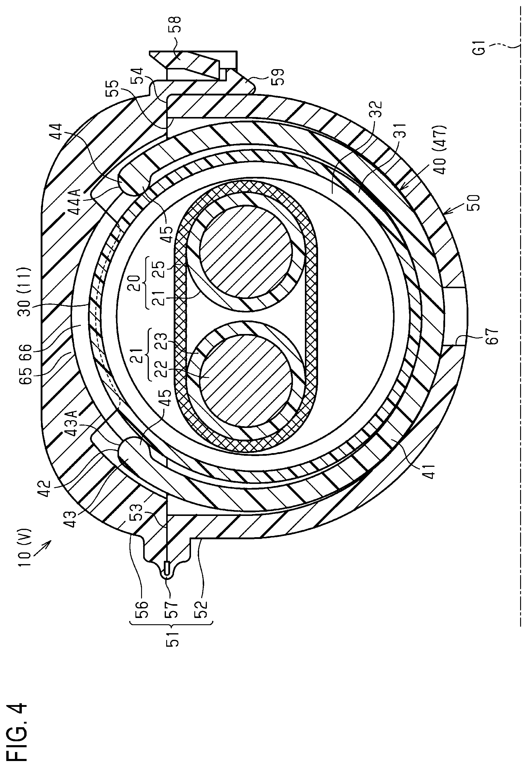Patent US11783962 Figure 4 – Wire harness