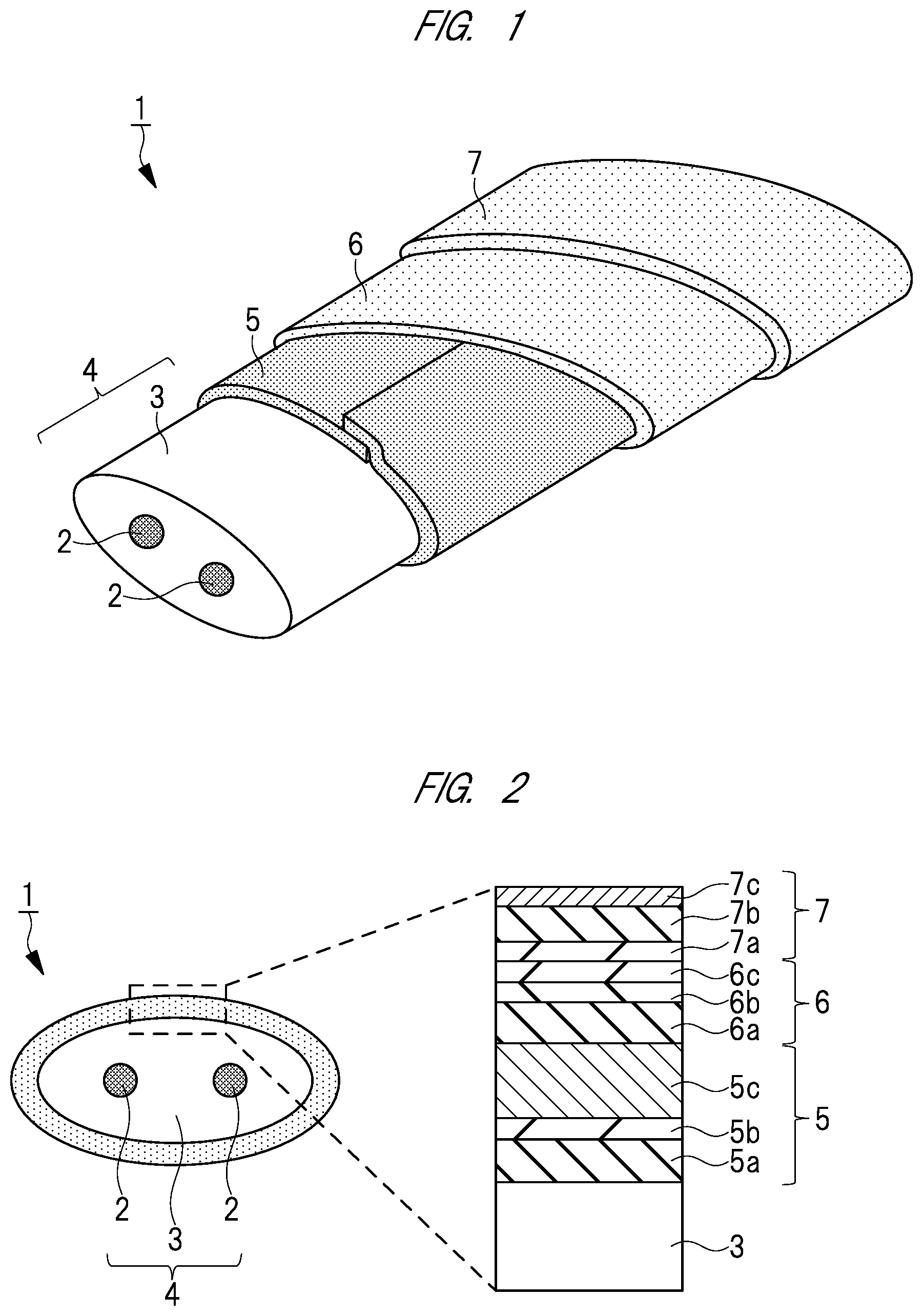 Patent US11783964 Figure 1 – Differential signal transmission cable