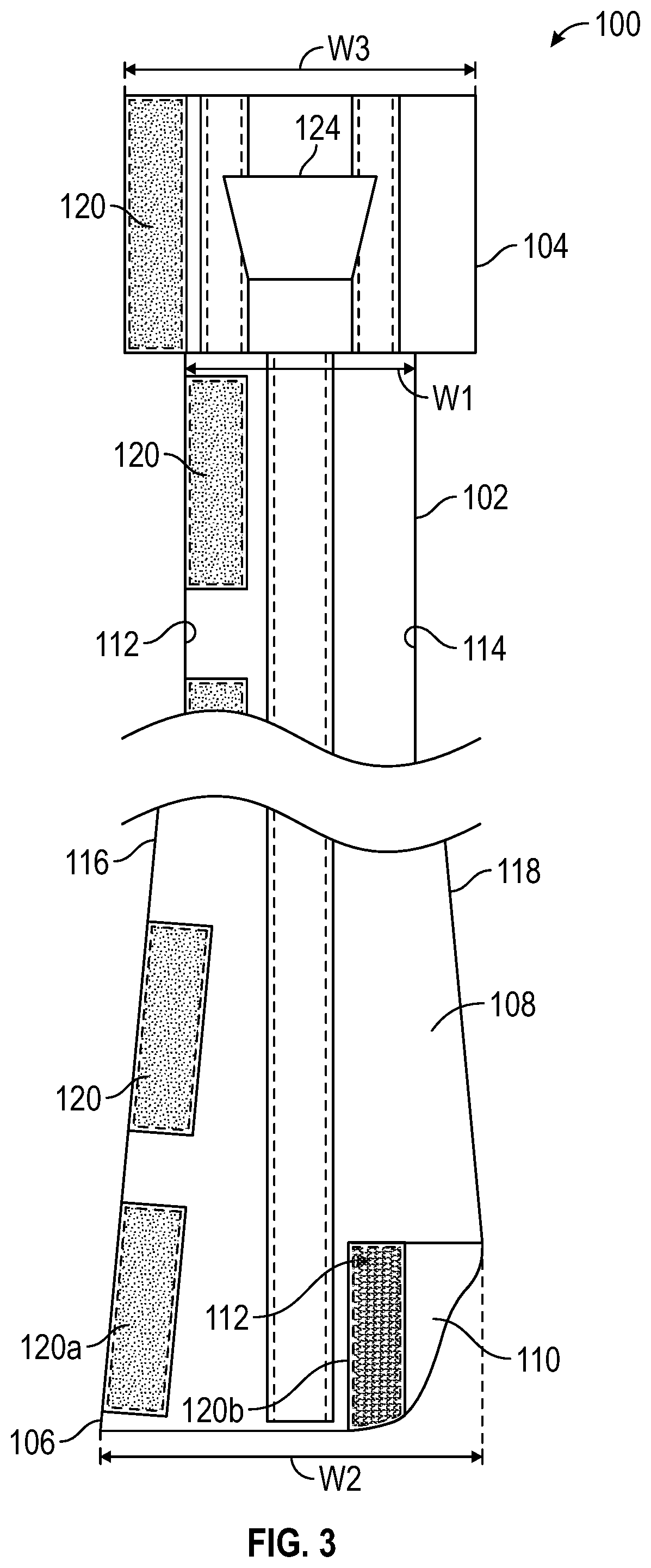 Patent US11783966 Figure 3 – Flame and heat resistant, releasably connectable wrap for a portable radio, remote speaker microphone, and the cord therebetween