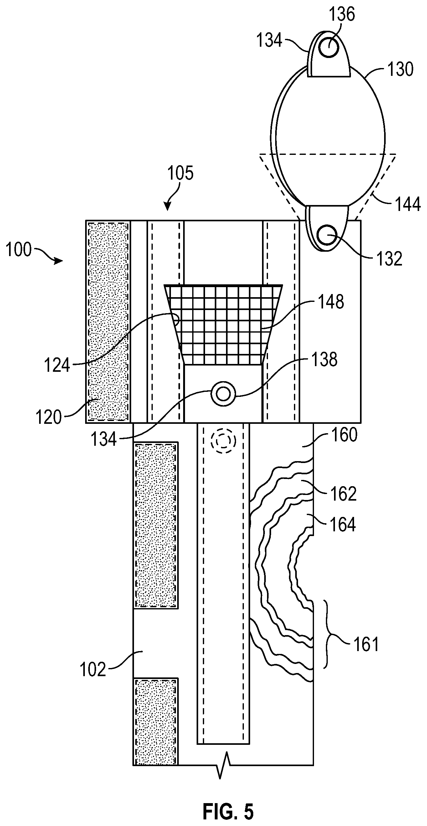 Patent US11783966 Figure 5 – Flame and heat resistant, releasably connectable wrap for a portable radio, remote speaker microphone, and the cord therebetween