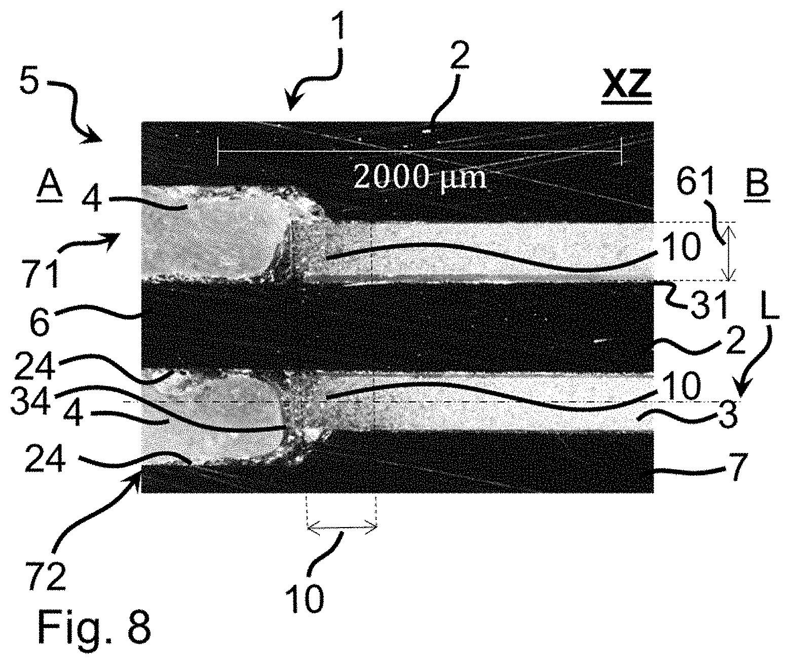 Patent US11783971 Figure 4 – Joint, electrical feedthrough, and sensor