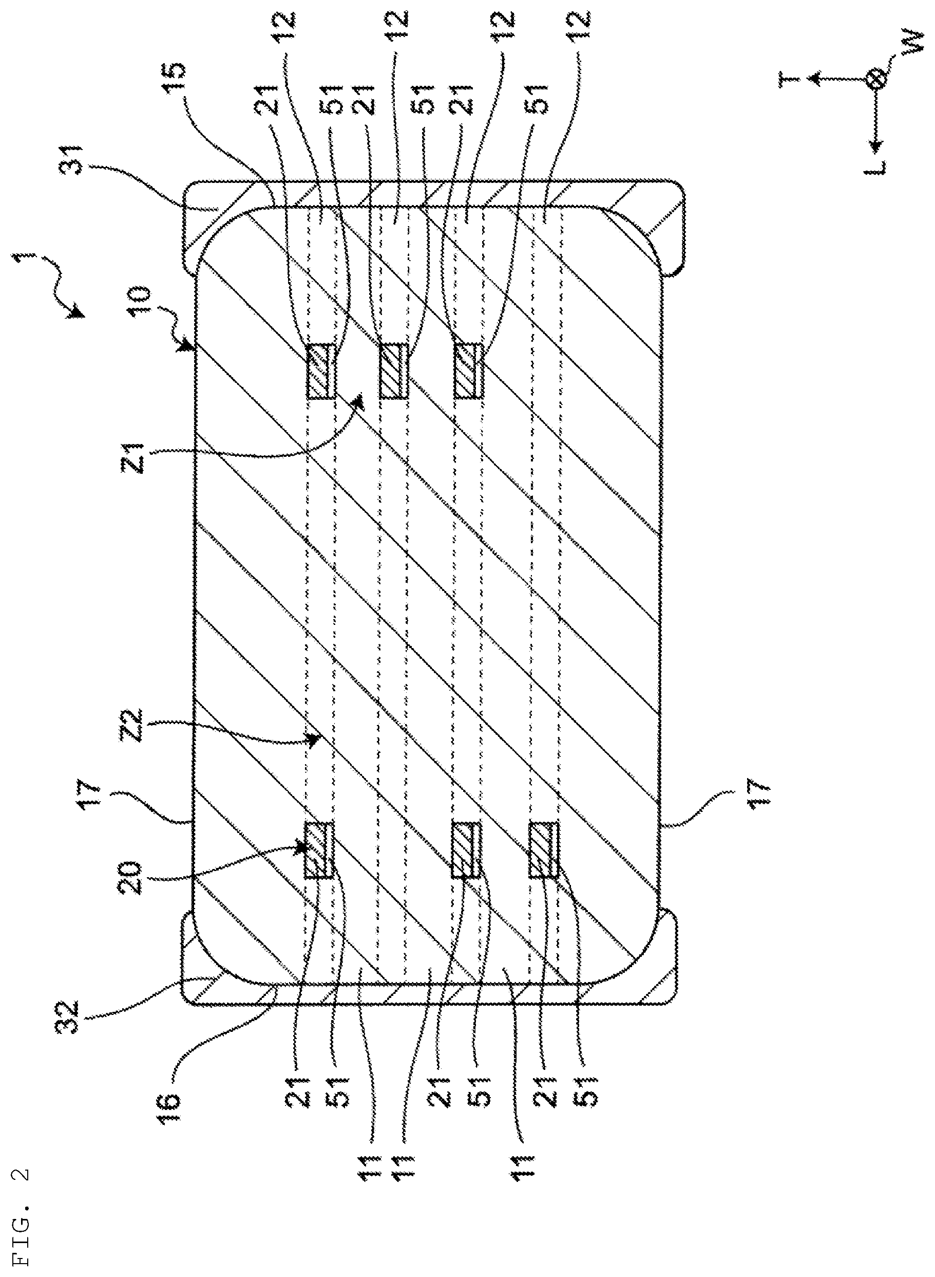 Patent US11783981 Figure 2 – Coil component