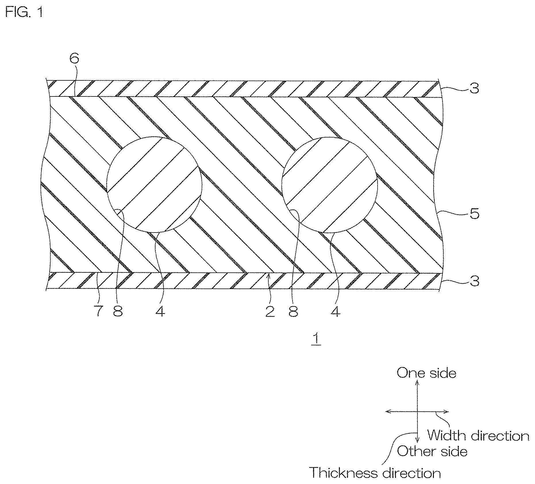Patent US11783983 Figure 1 – Laminated sheet