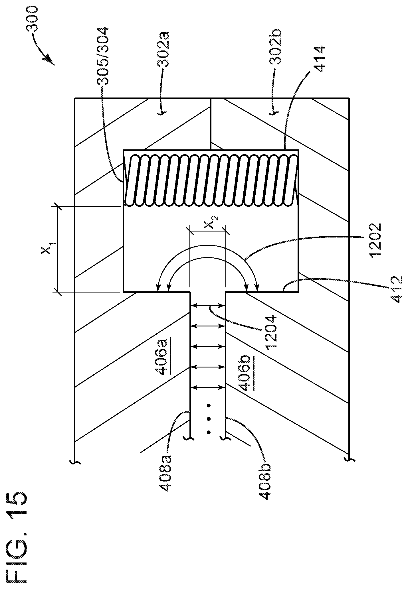 Patent US11783984 Figure 15 – Inductor apparatus optimized for low power loss in class-D audio amplifier applications and method for making the same