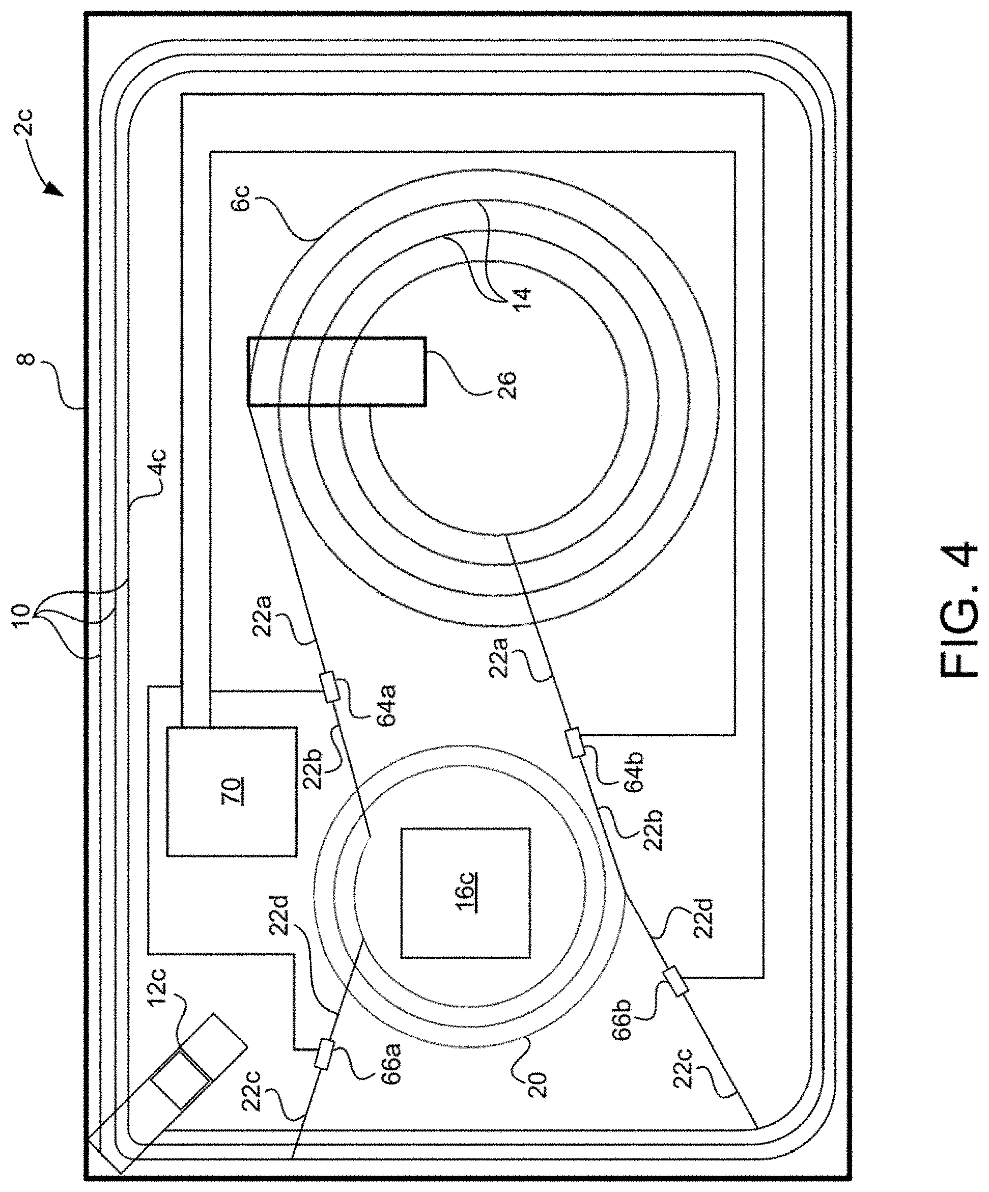 Patent US11783997 Figure 4 – Multiple interface electronic card