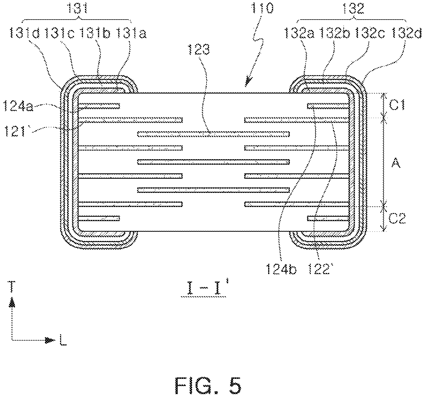 Patent US11784001 Figure 4 – Multilayer ceramic electronic component