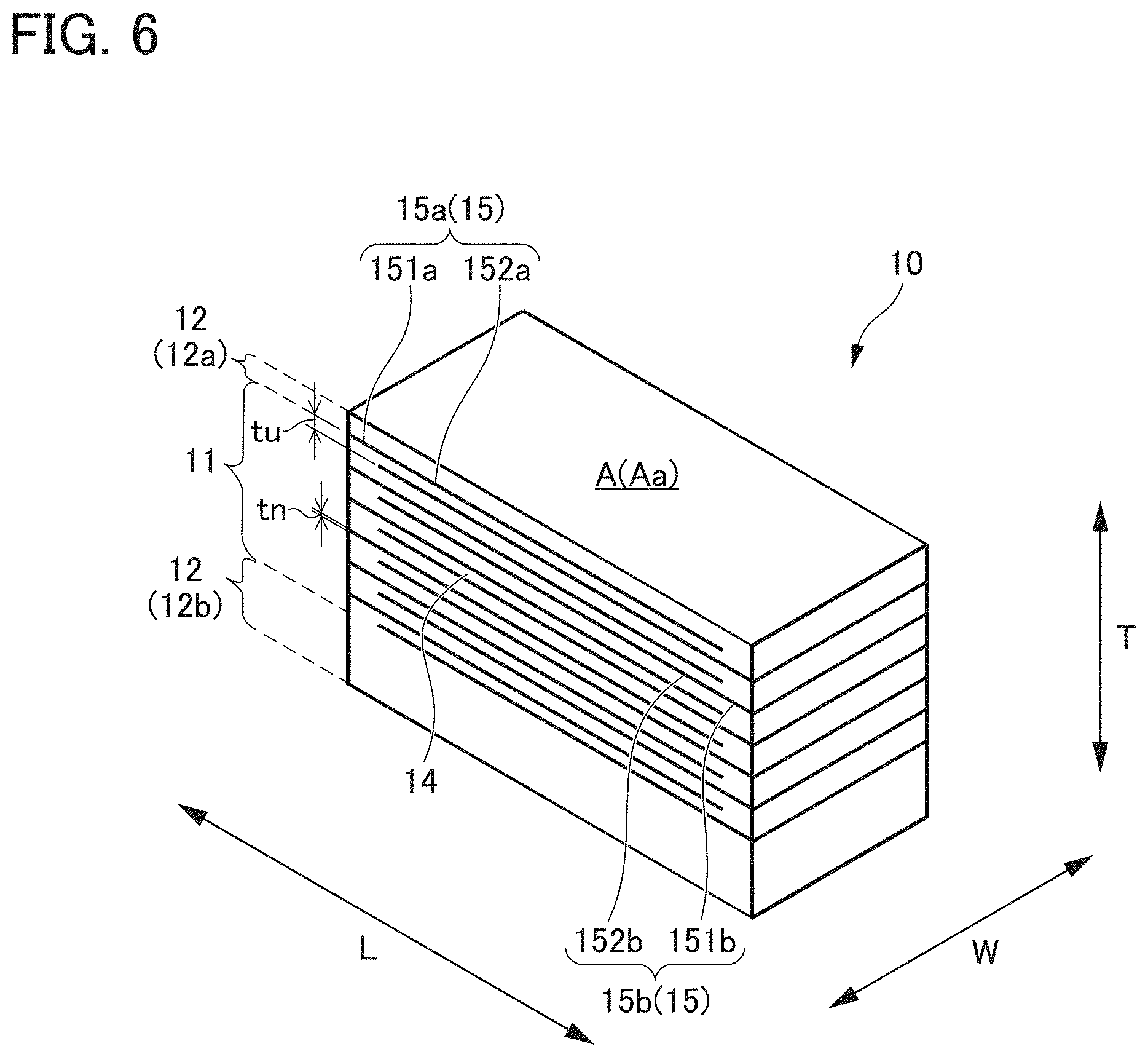 Patent US11784003 Figure 6 – Electronic component