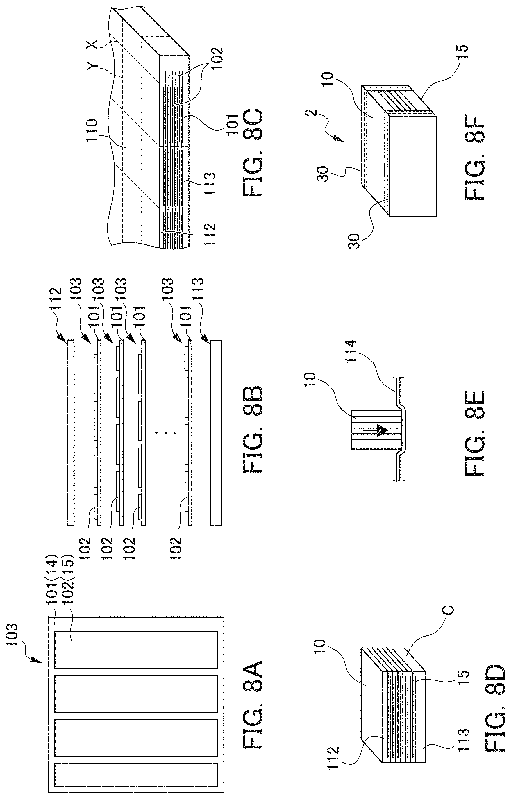 Patent US11784003 Figure 8 – Electronic component