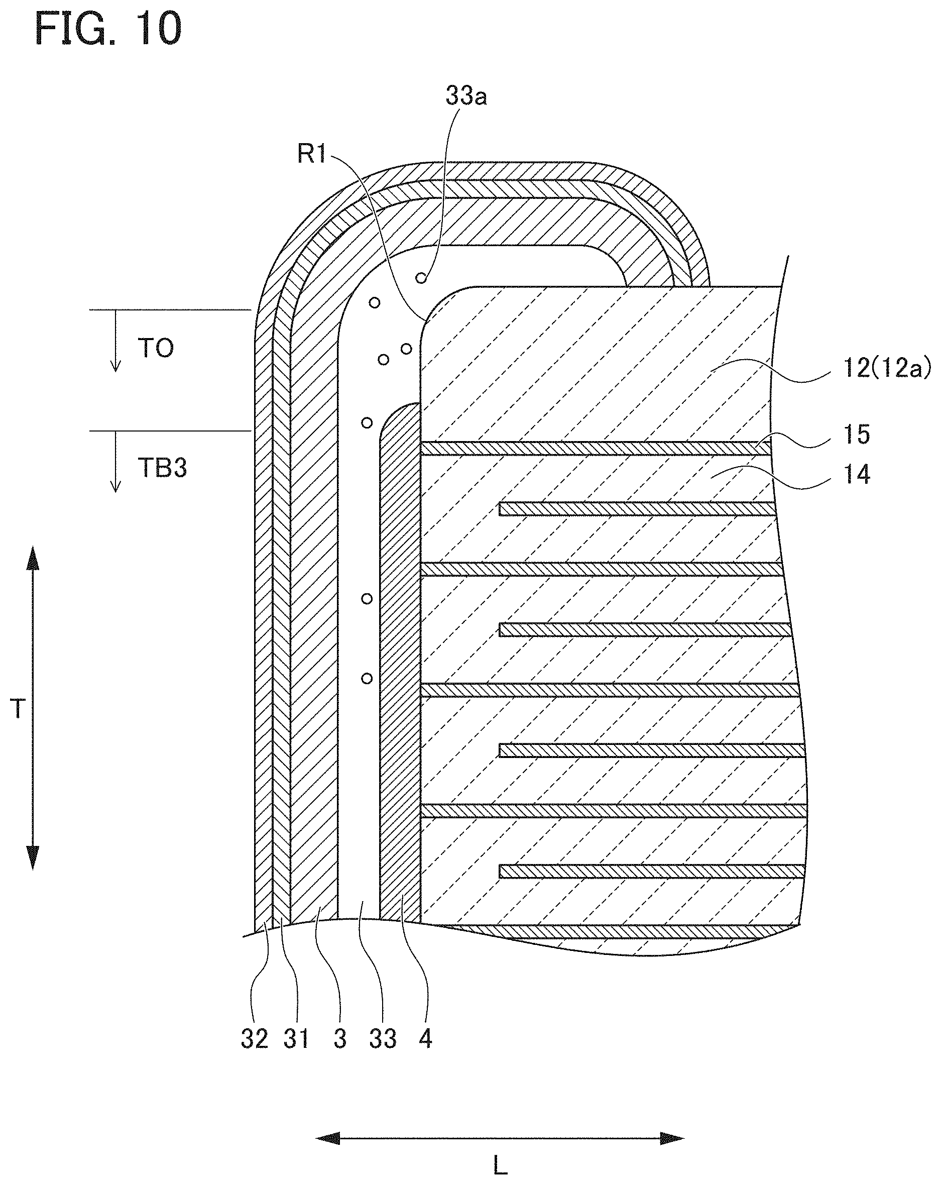 Patent US11784003 Figure 10 – Electronic component