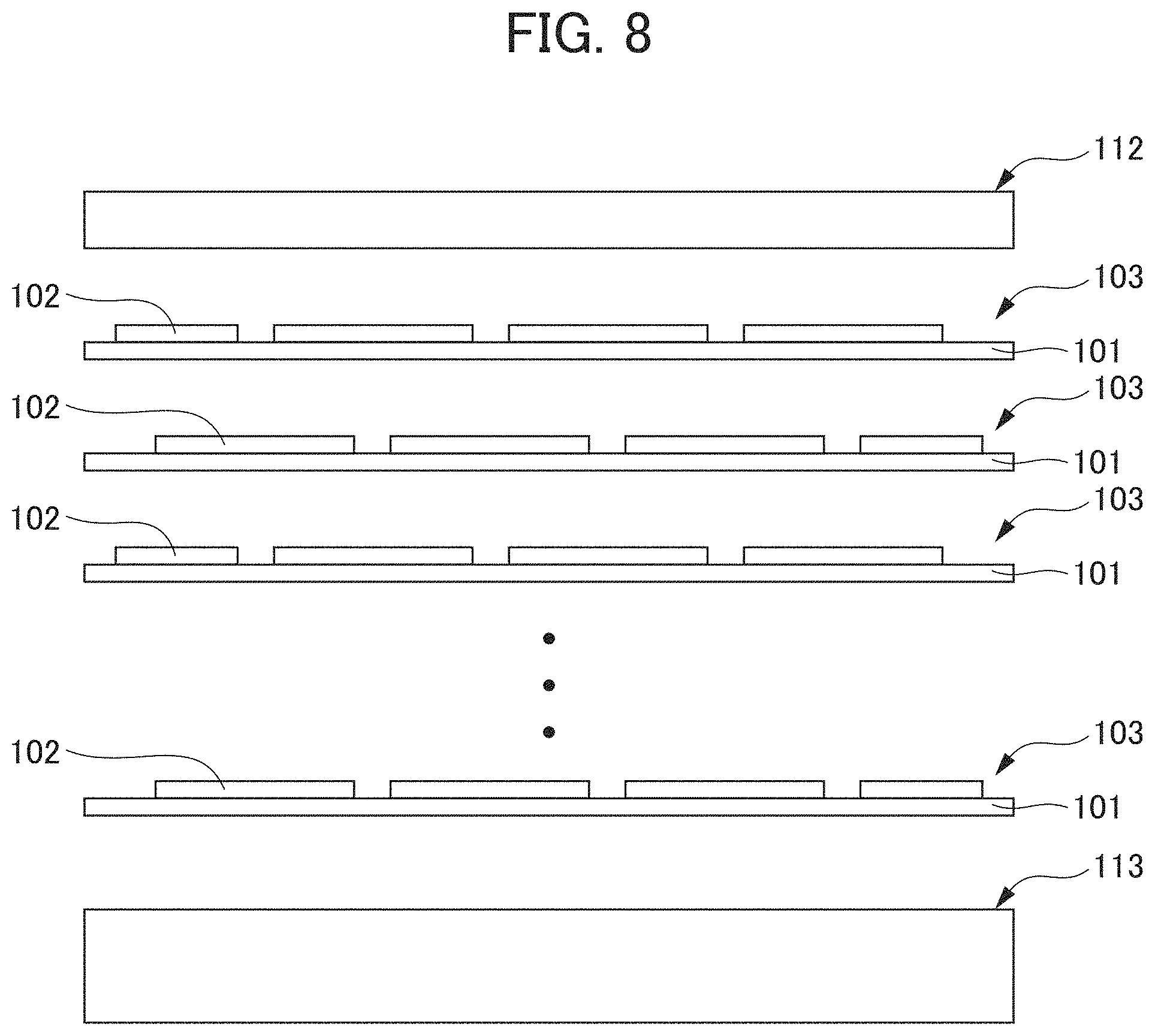 Patent US11784006 Figure 8 – Multilayer ceramic capacitor